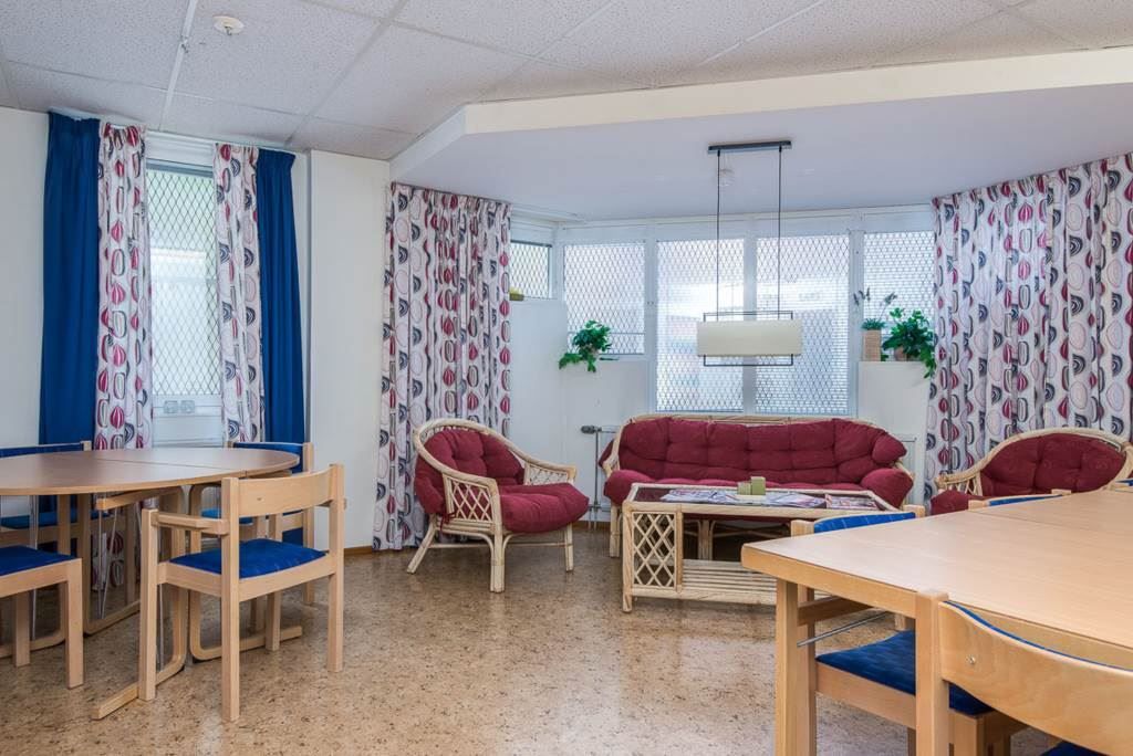 Det finns även en samlingslokal att hyra