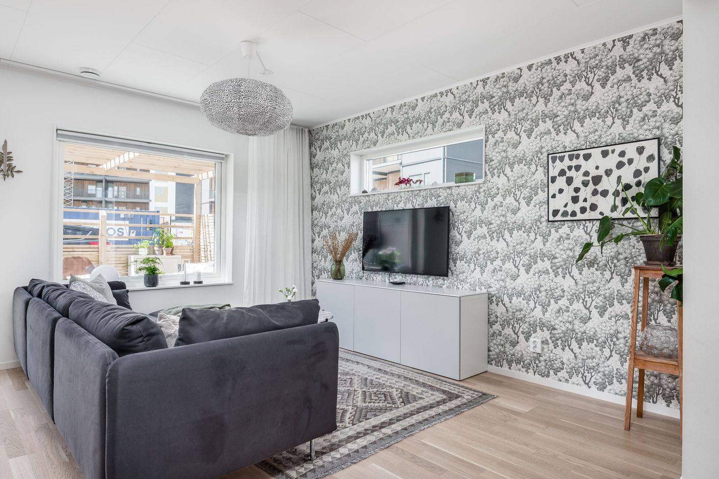 Perfekt tv-hörna
