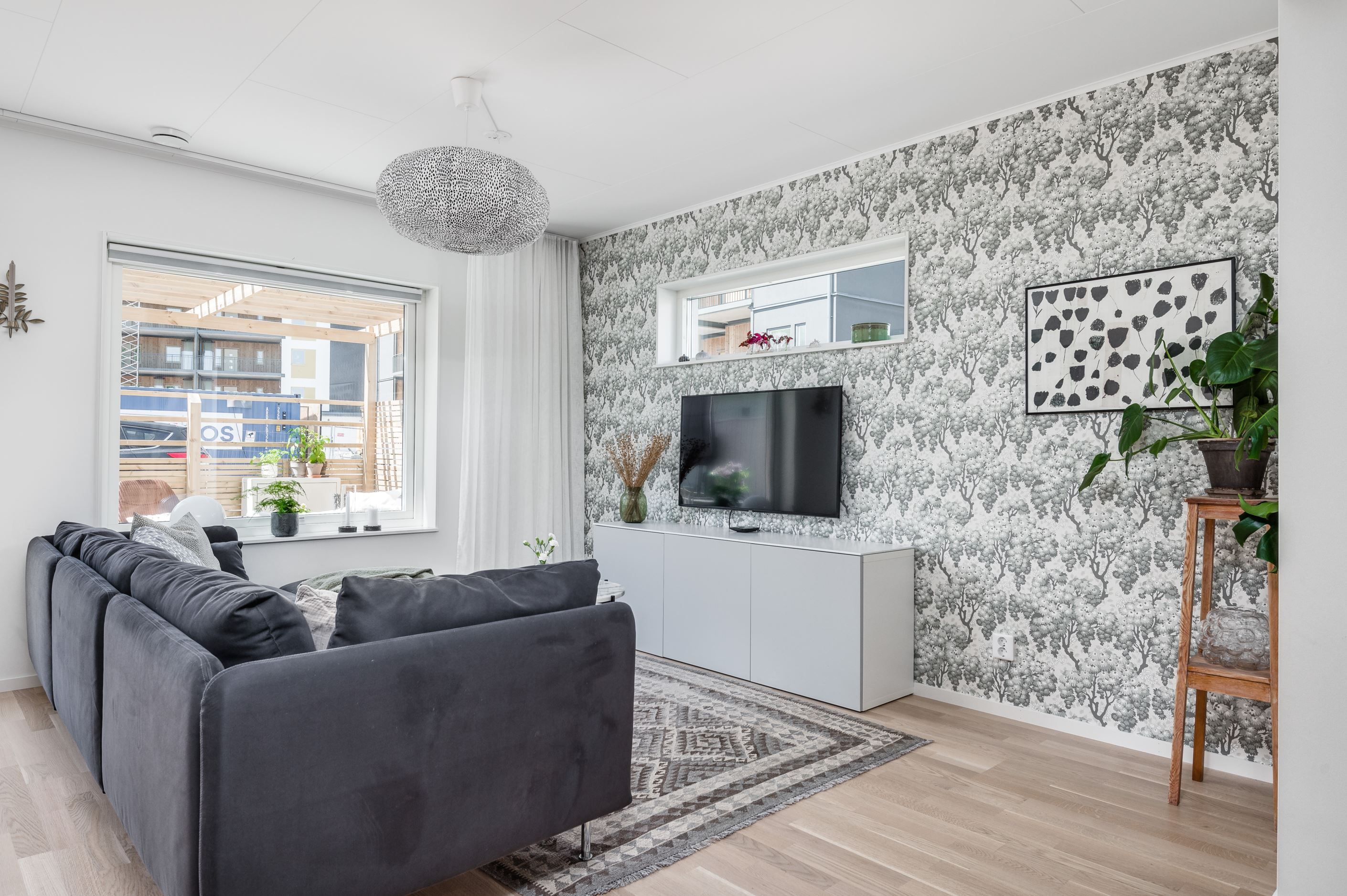 Perfekt tv-hörna