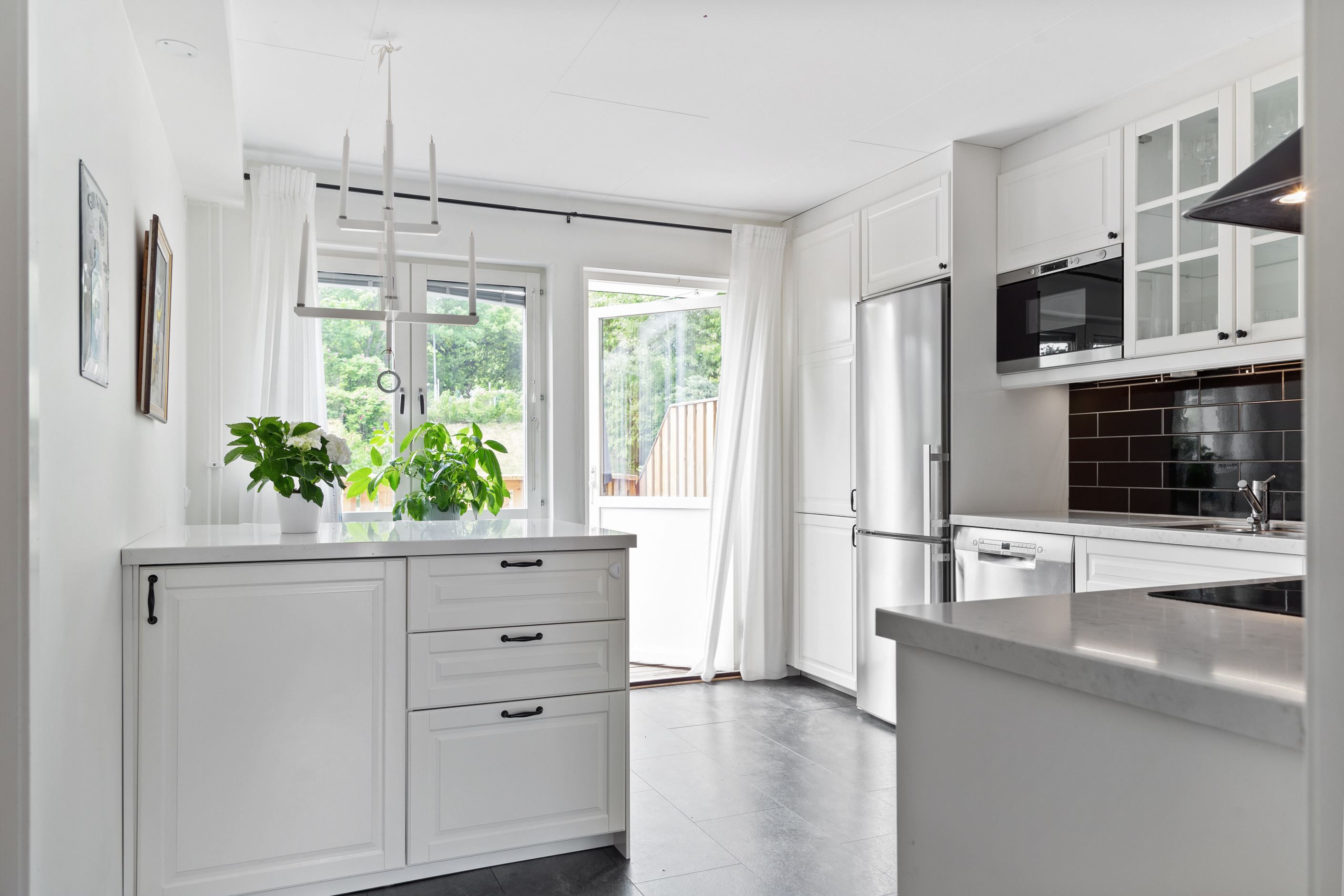 Ett ljust och fint kök