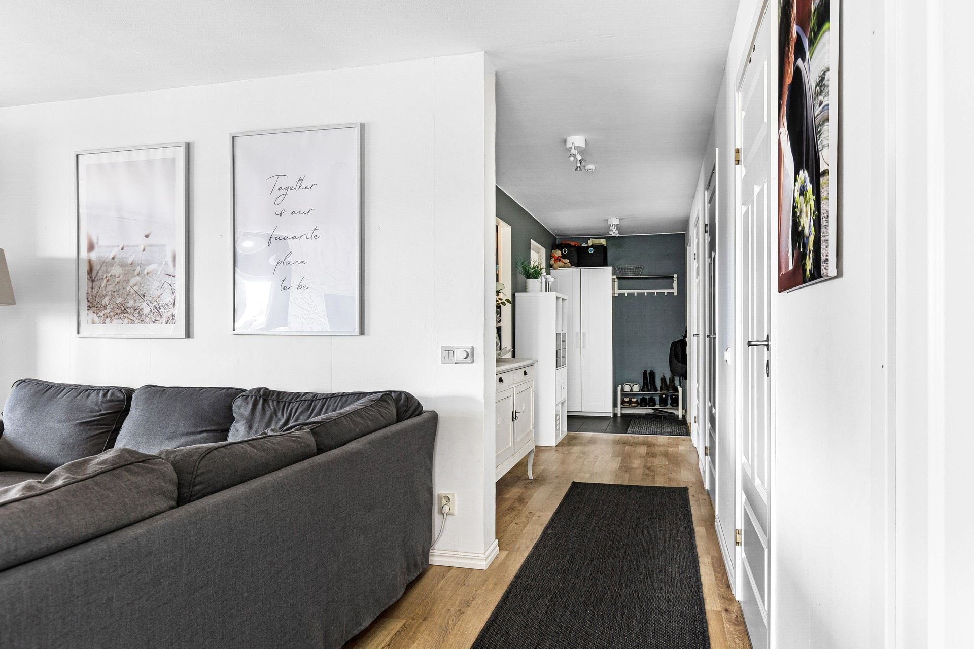 Hallen med förvaringsmöjligheter