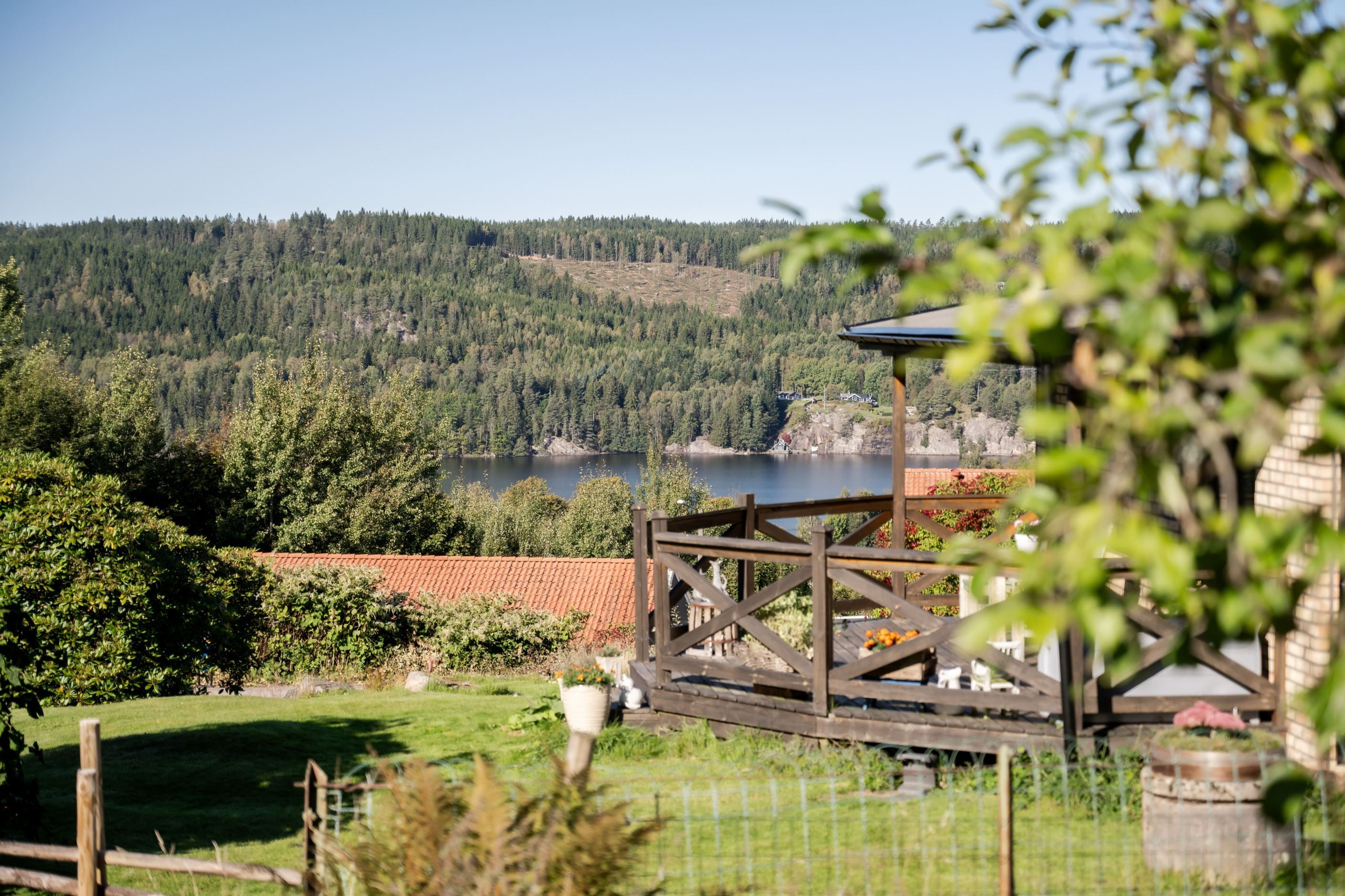 Otrolig utsikt mot Öresjö
