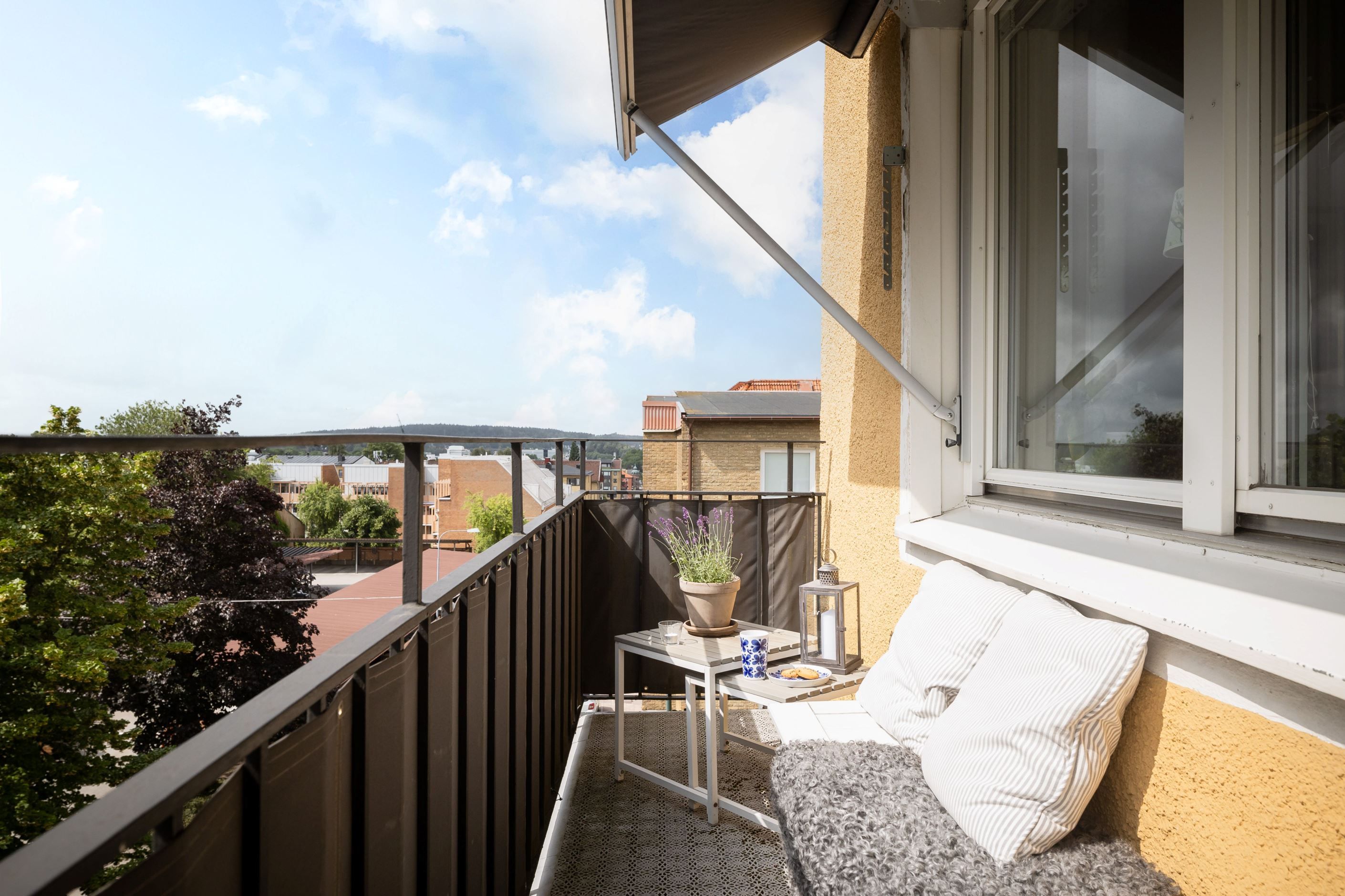 Perfekt placerad mot södersolen