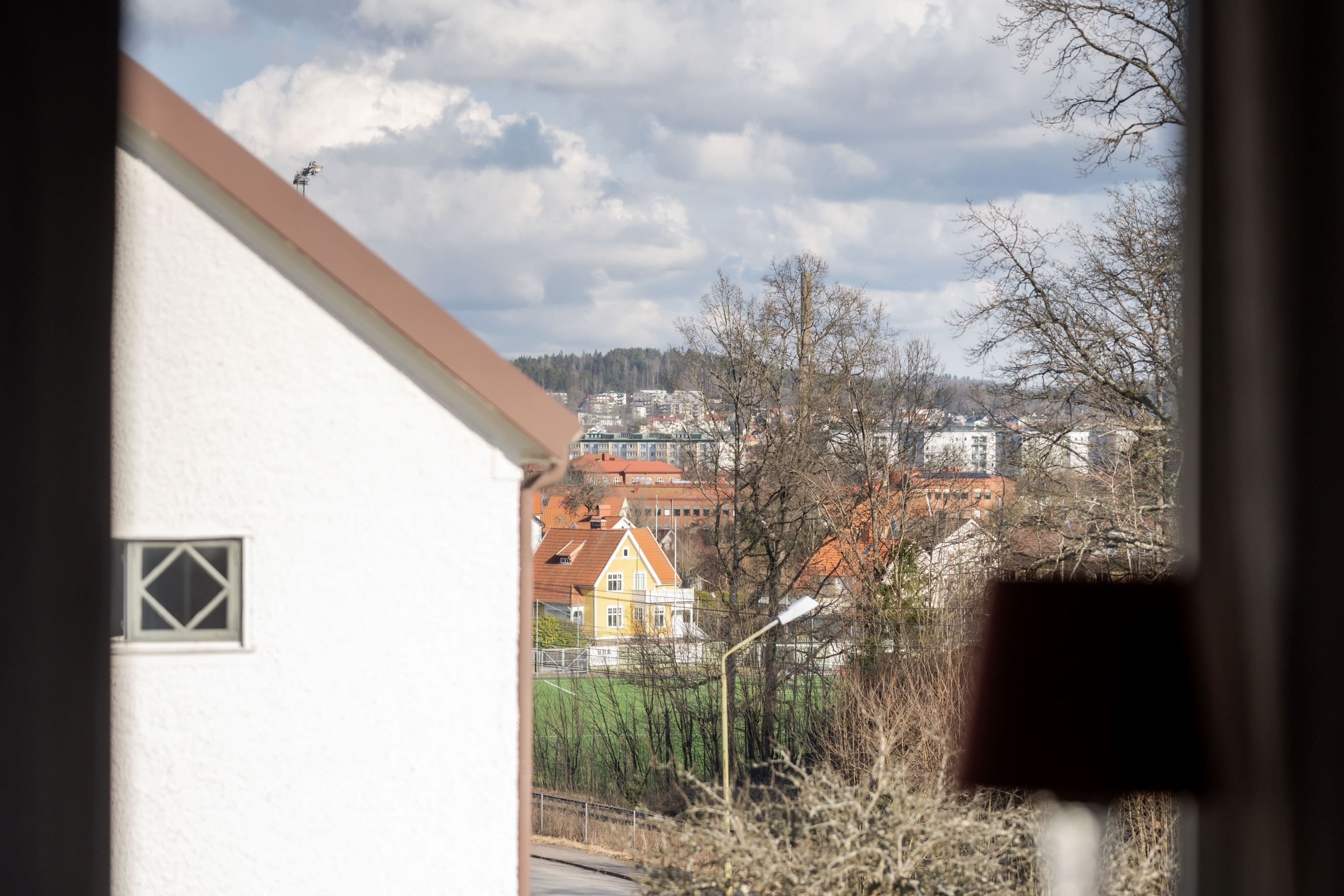 Utsikt från balkong