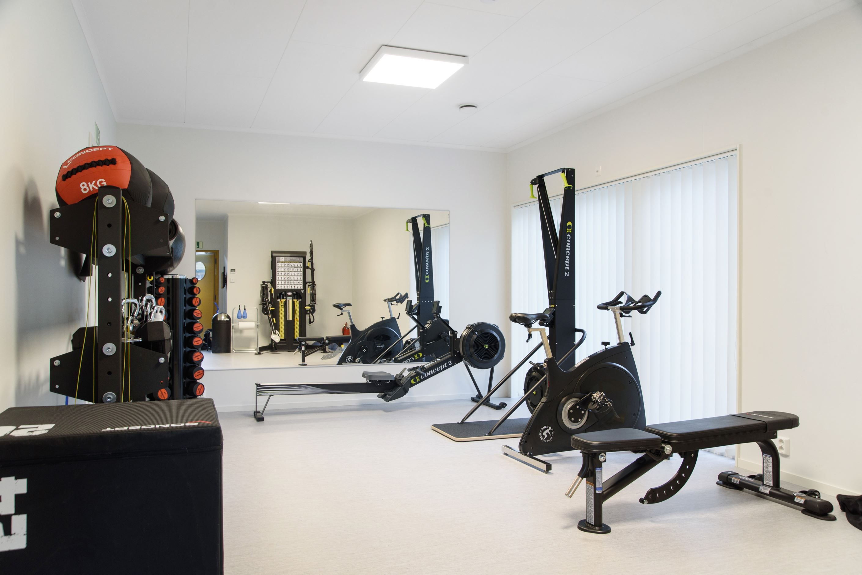 Gemensamt gym i föreningen