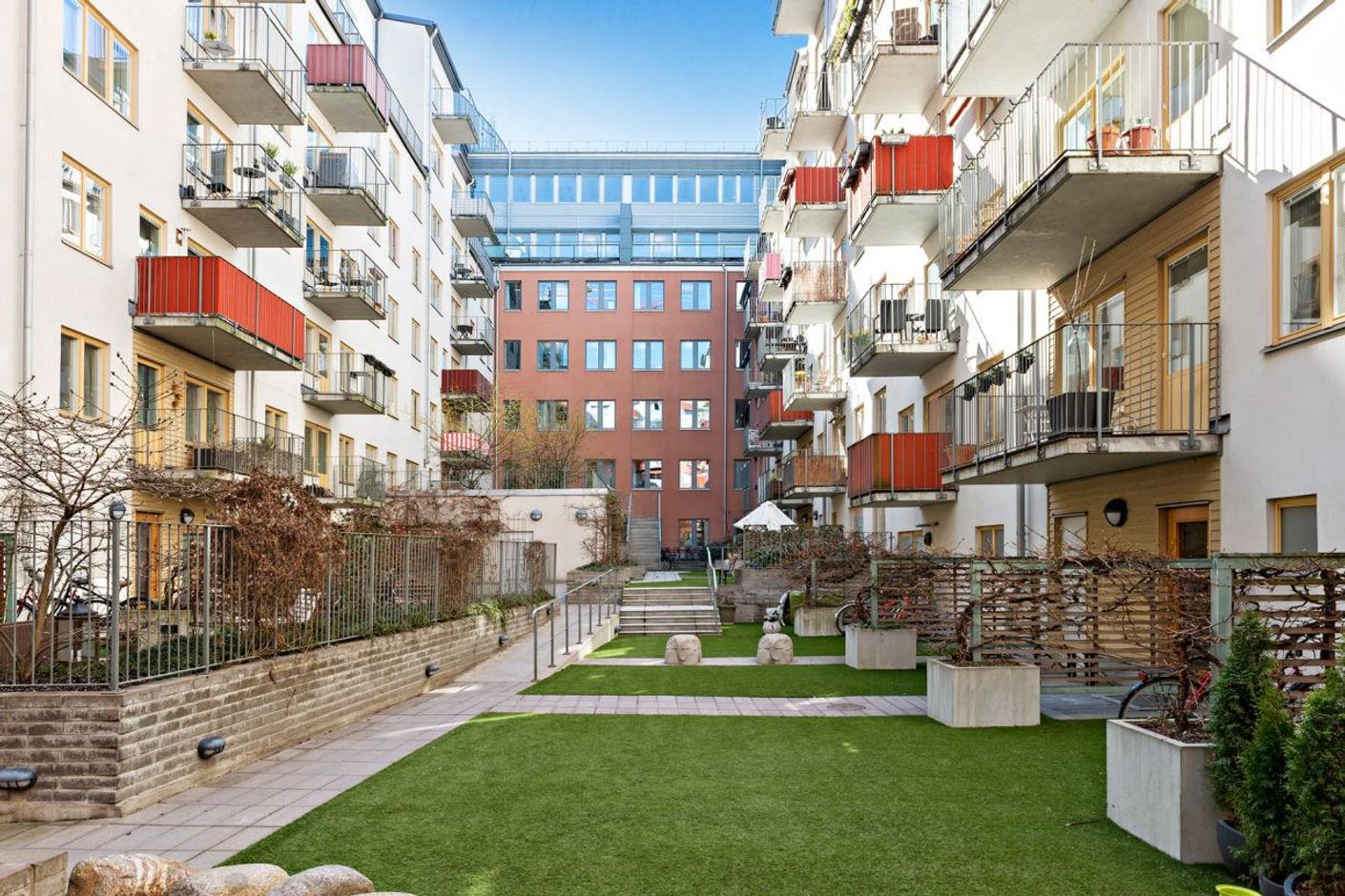 Föreningens innergård