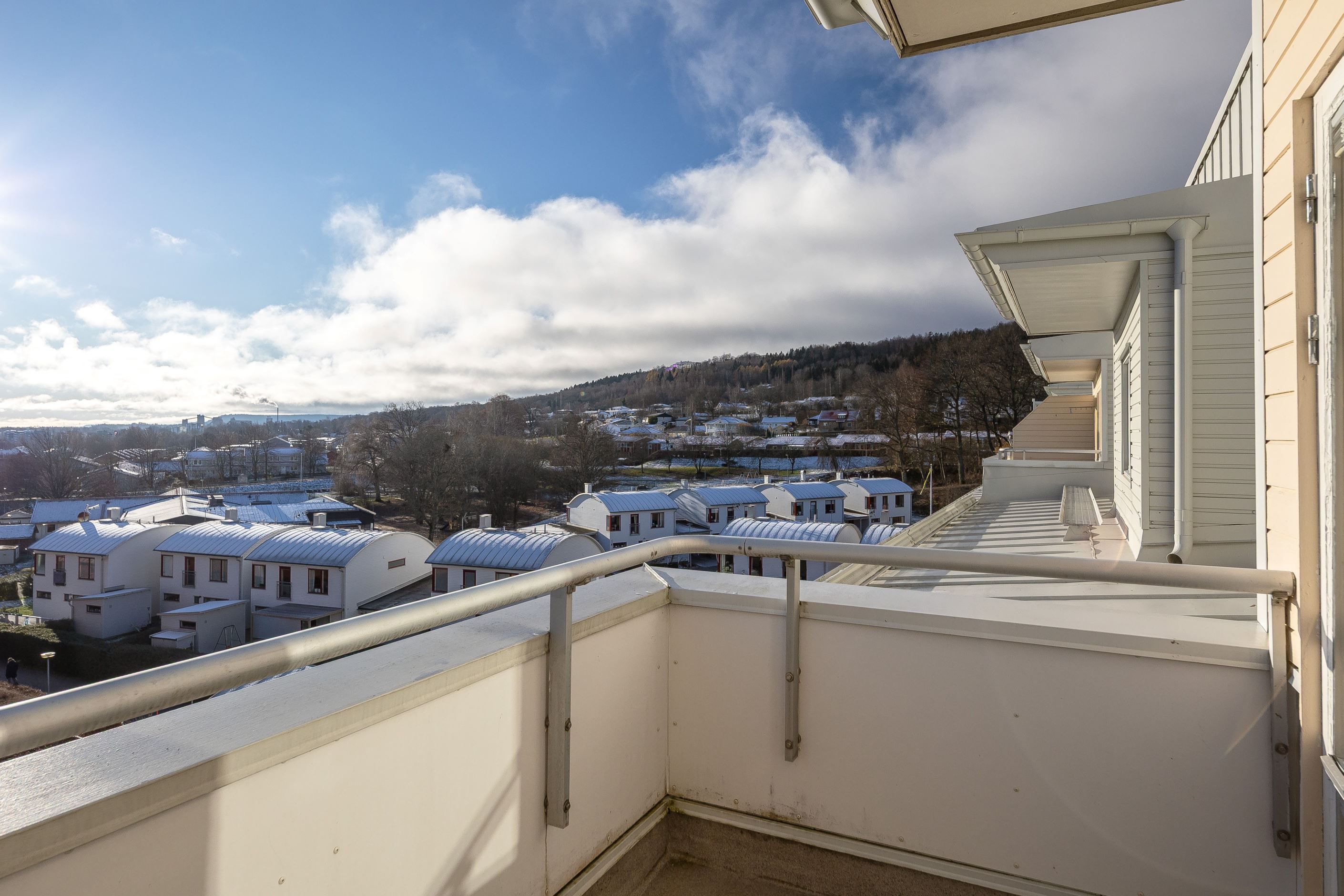 Balkong med utsikt