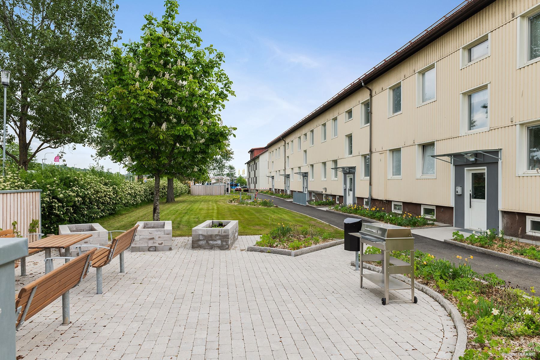 Mysig och nyrenoverad gård för medlemmarna