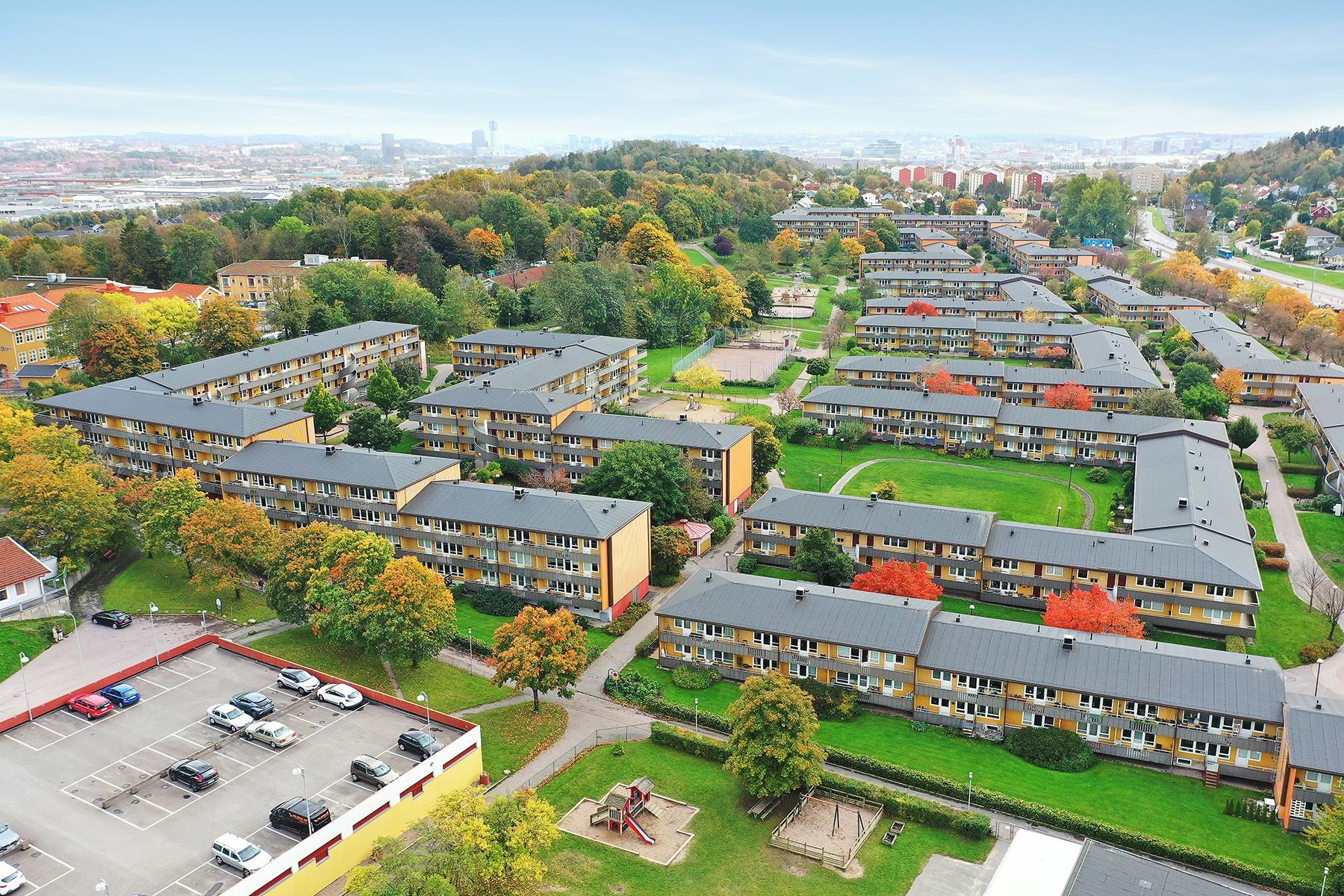 Stor förening med närhet till det mesta