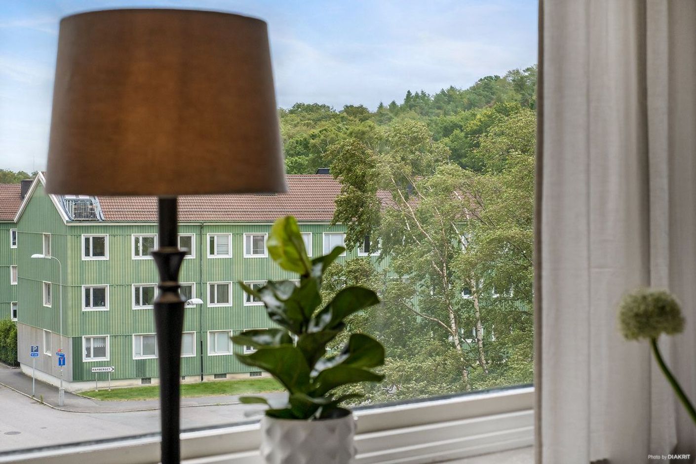 Närhet till Ramberget med vy över hela Göteborg