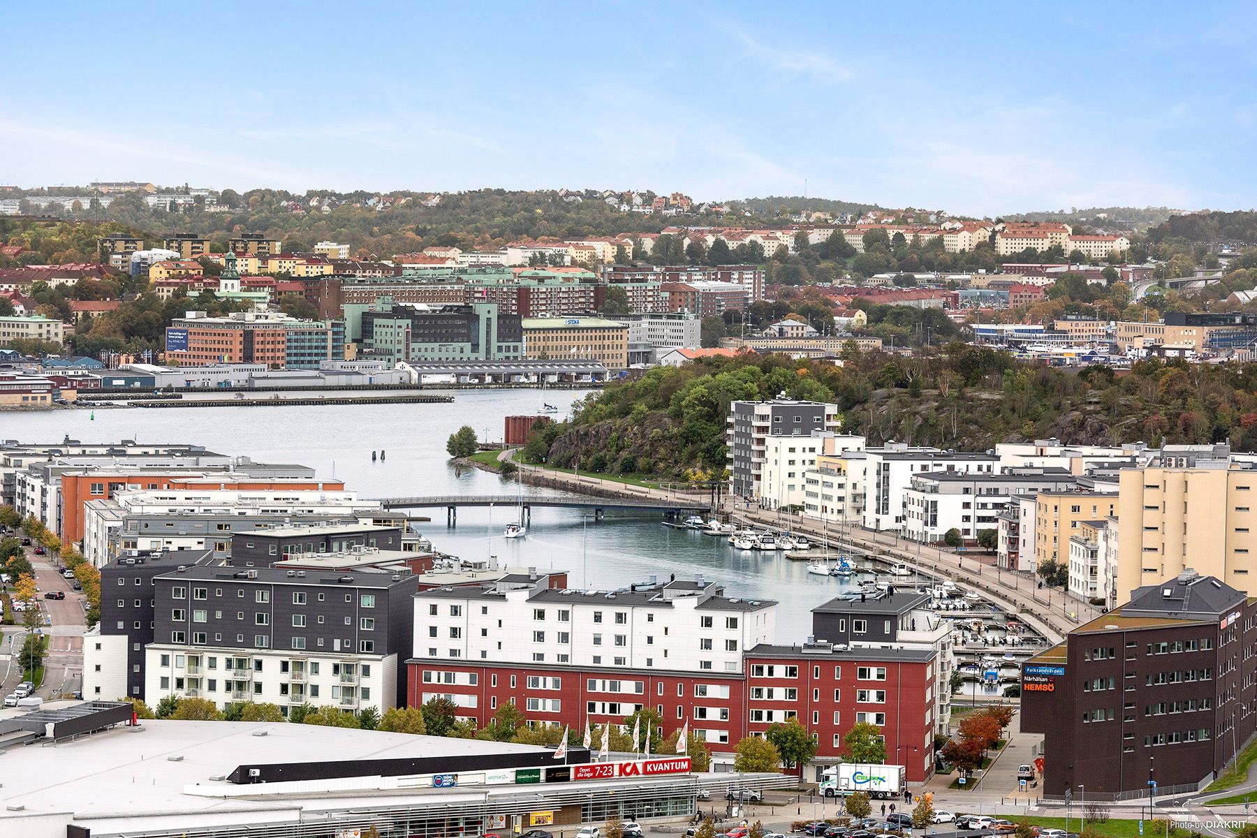 Ramberget utsikt Sannegårdshamnen