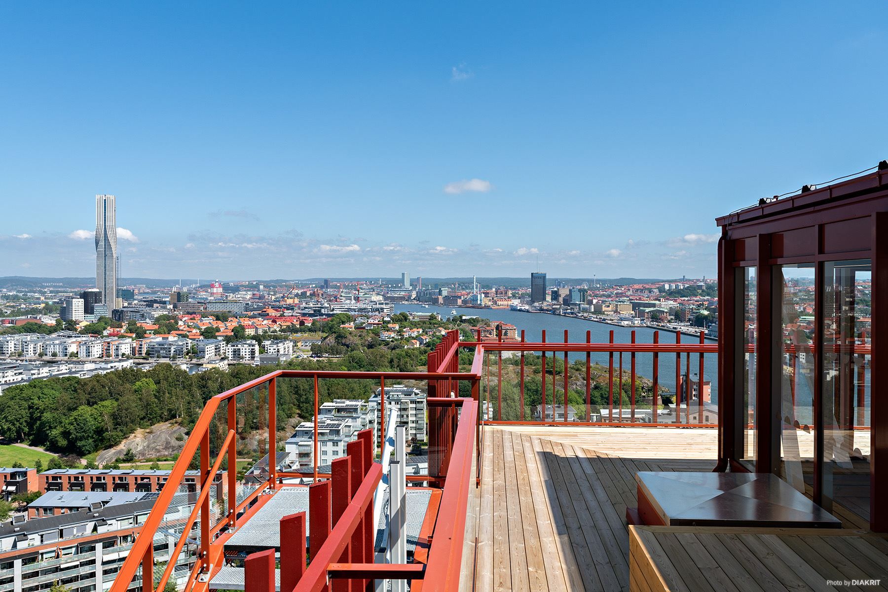 Föreningens takterrass våning 22
