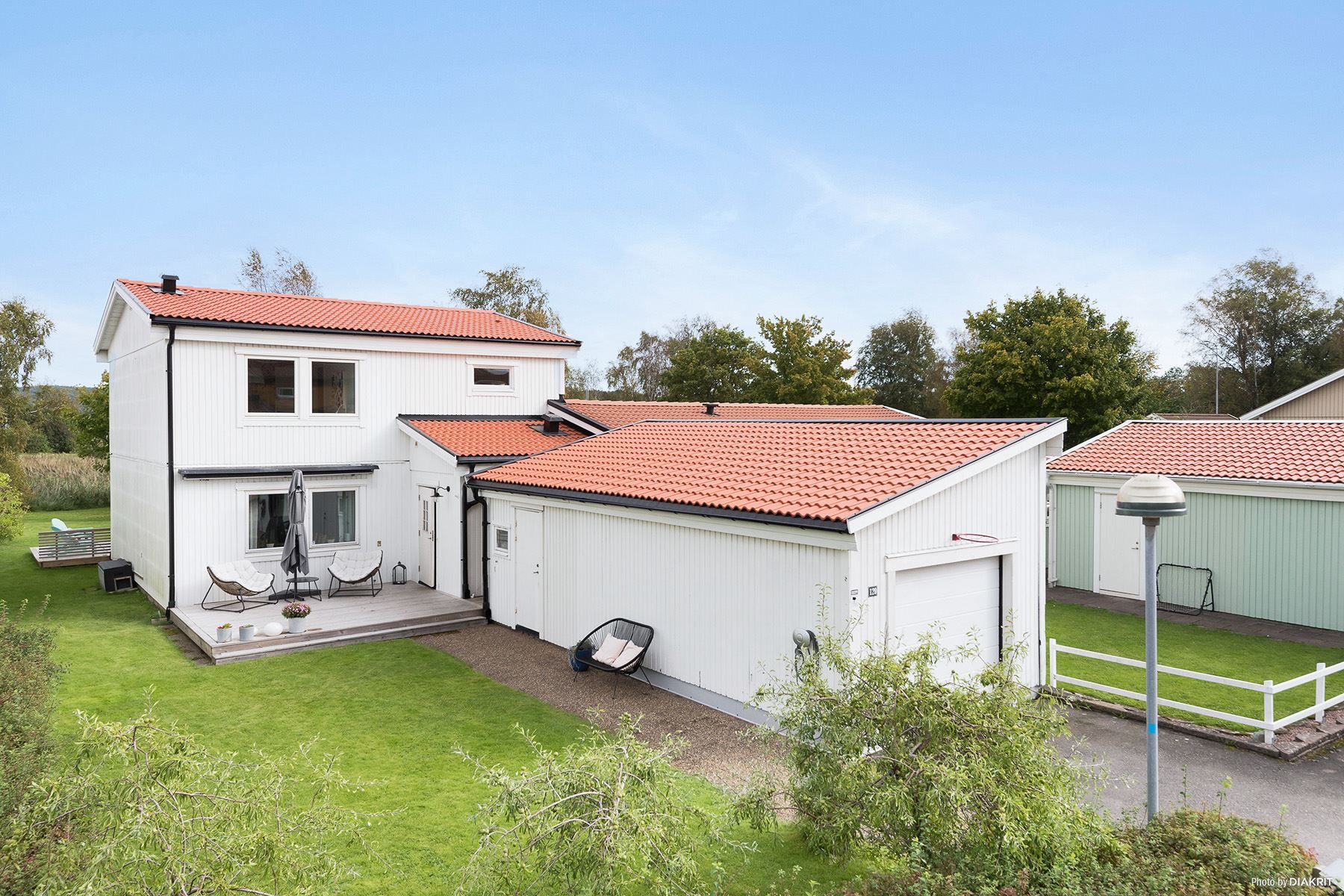 Garage på tomten