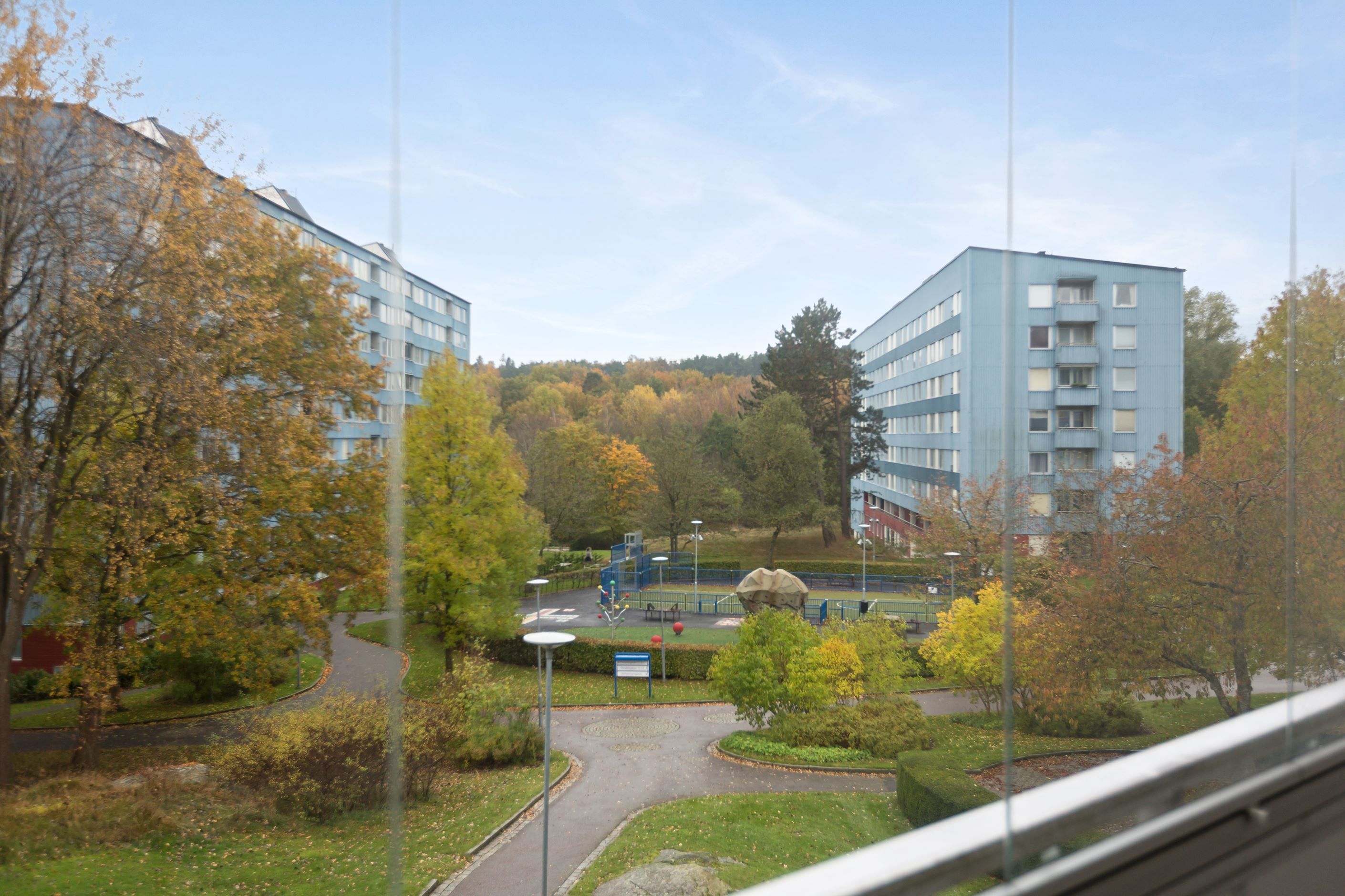 Utsikt från balkong