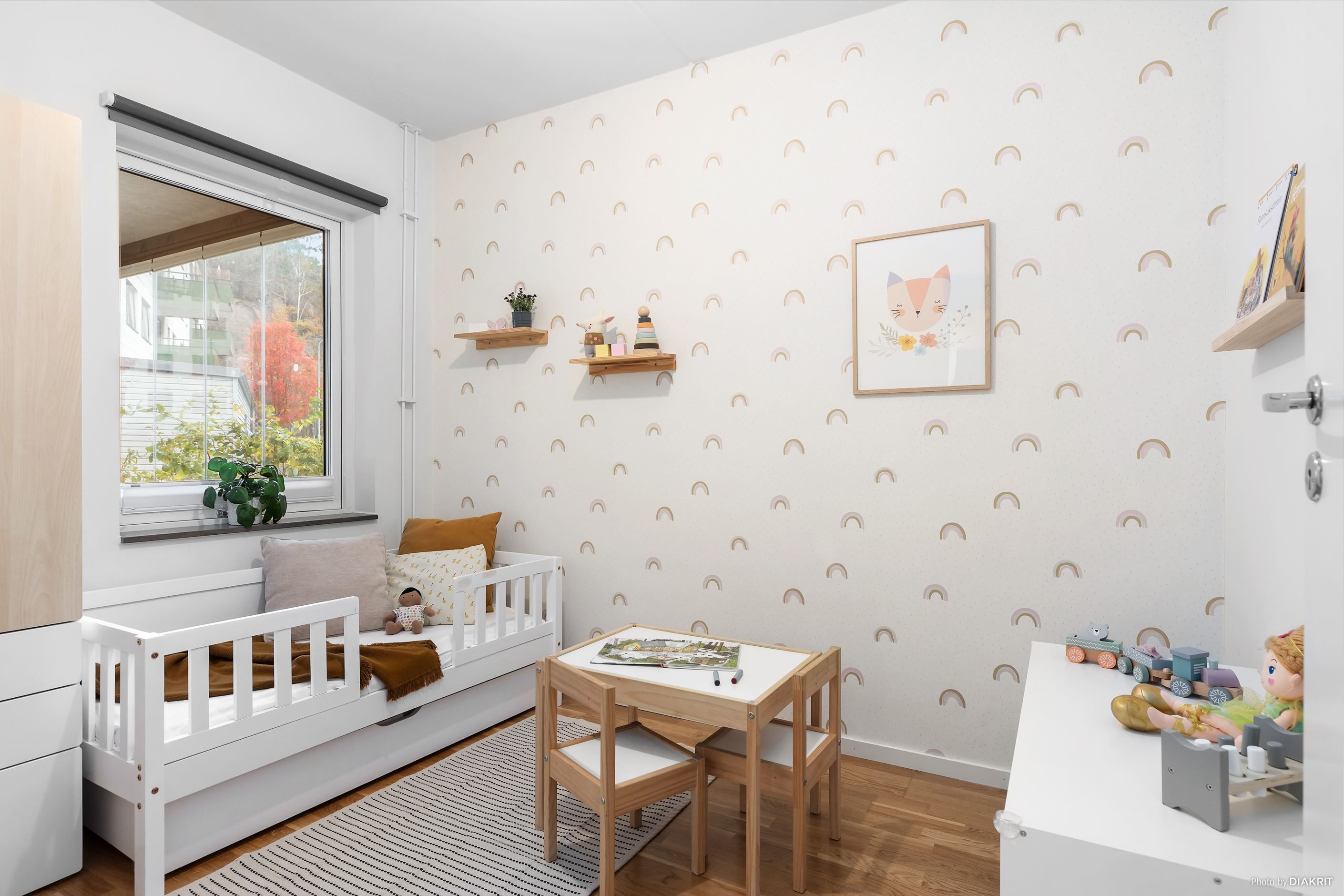 Sovrum 2 som blir ett perfekt barnrum