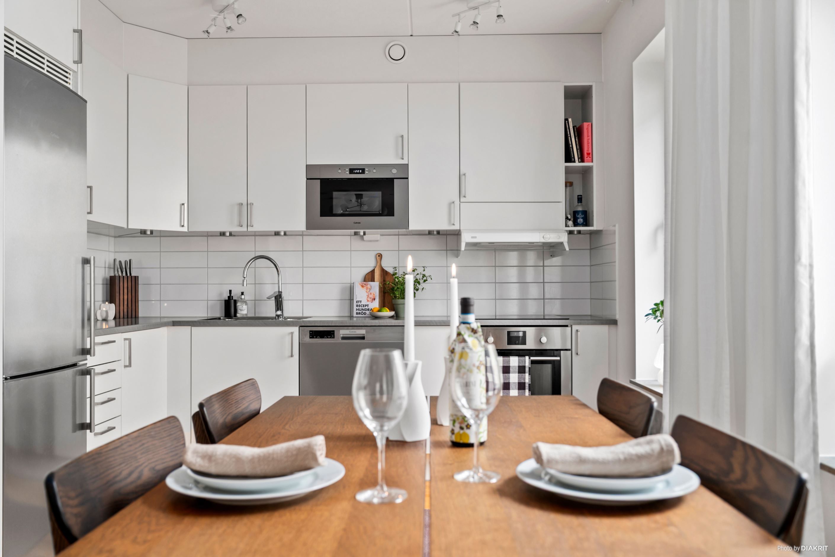 Ljust och fräscht kök