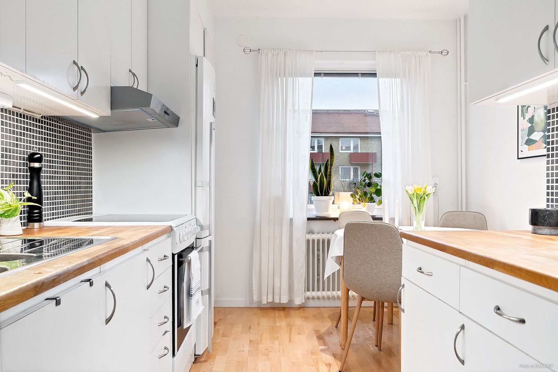 Ljust och trevligt kök