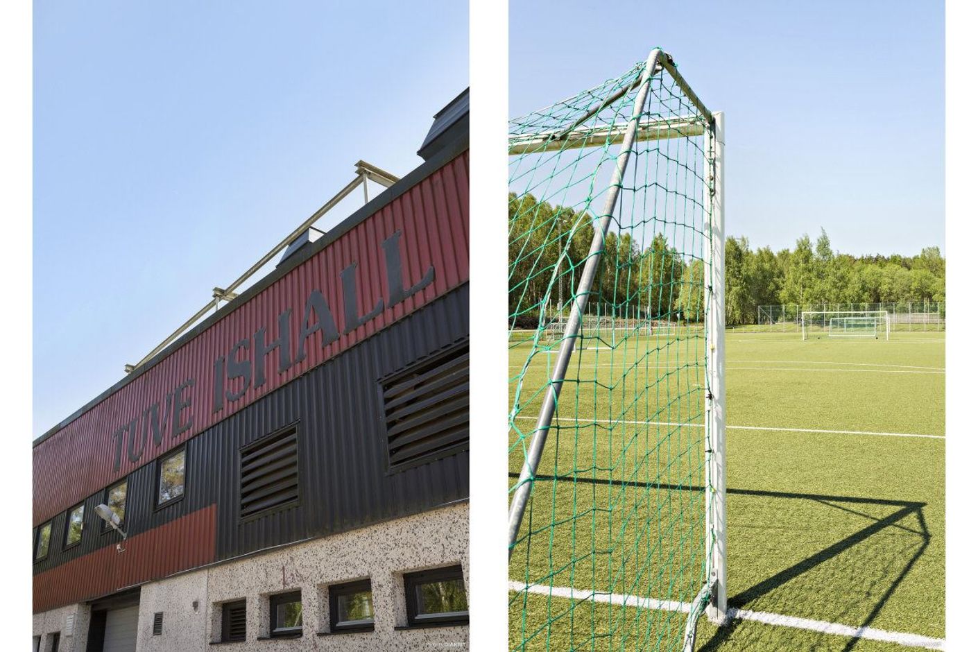 Skridskor eller fotboll Tuve erbjuder båda!