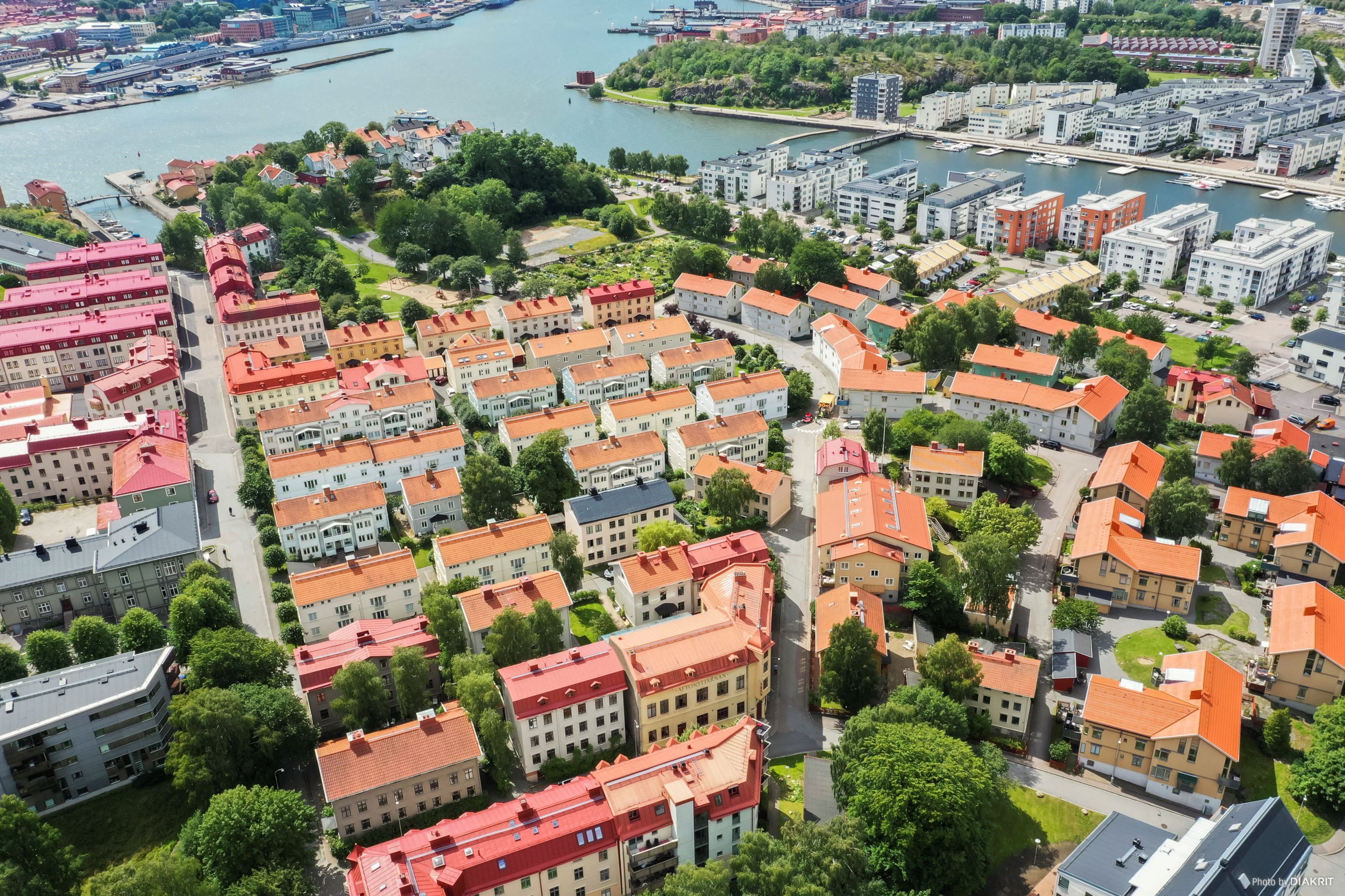 Lindholmen och Slottsberget