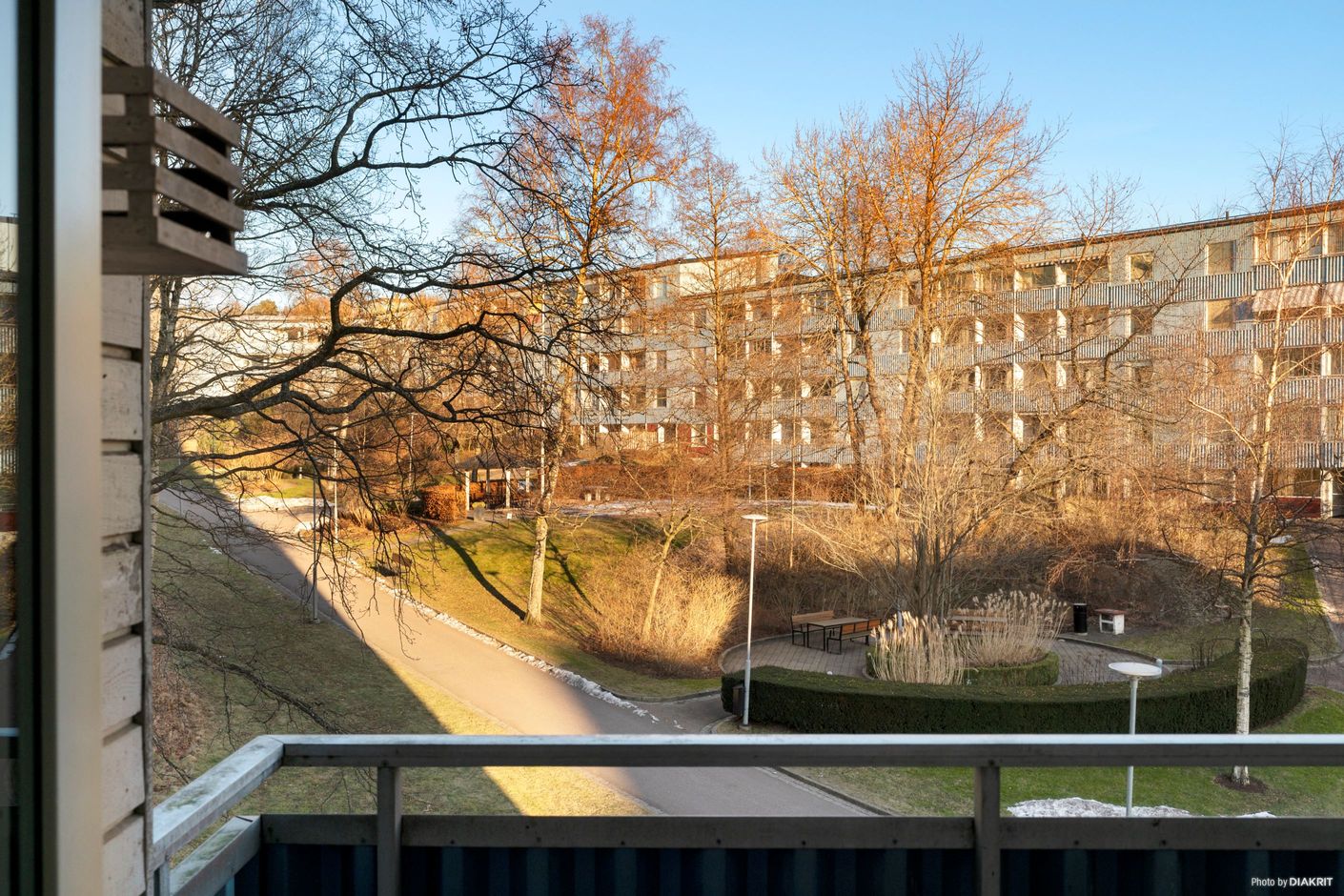 Balkong med utsikt