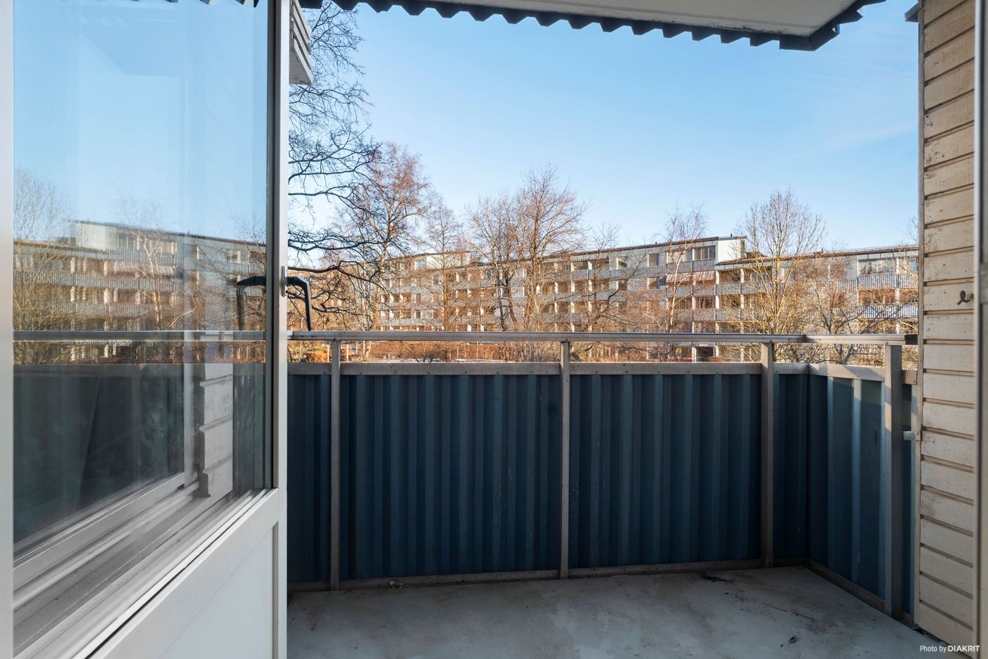 Balkong med utsikt