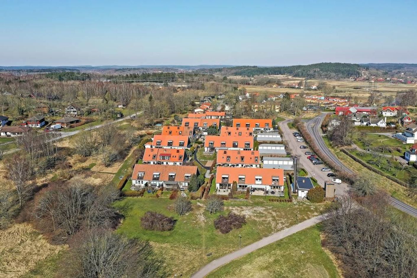 Kommande radhus på Almhöjdsvägen 74!