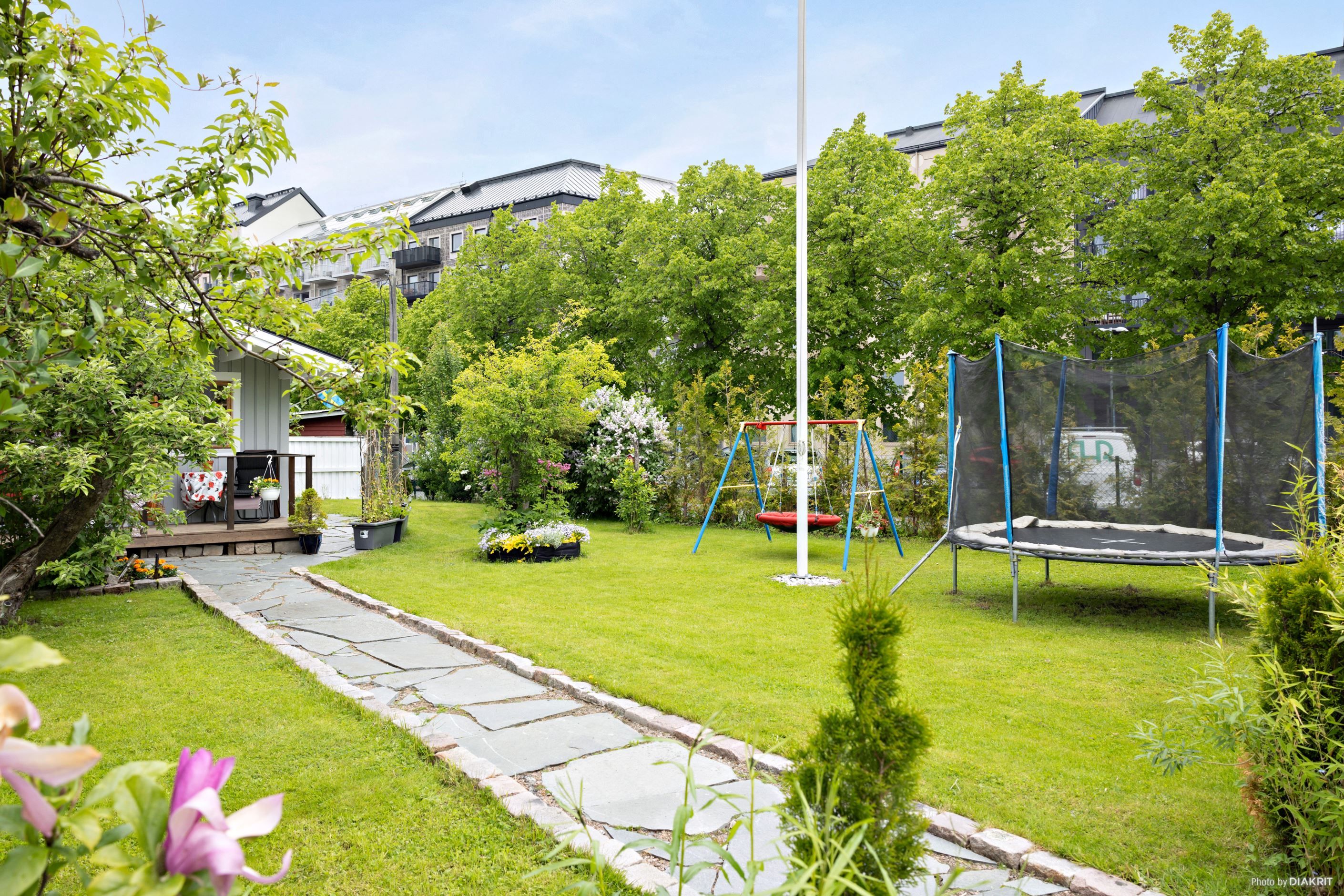 Trädgård
