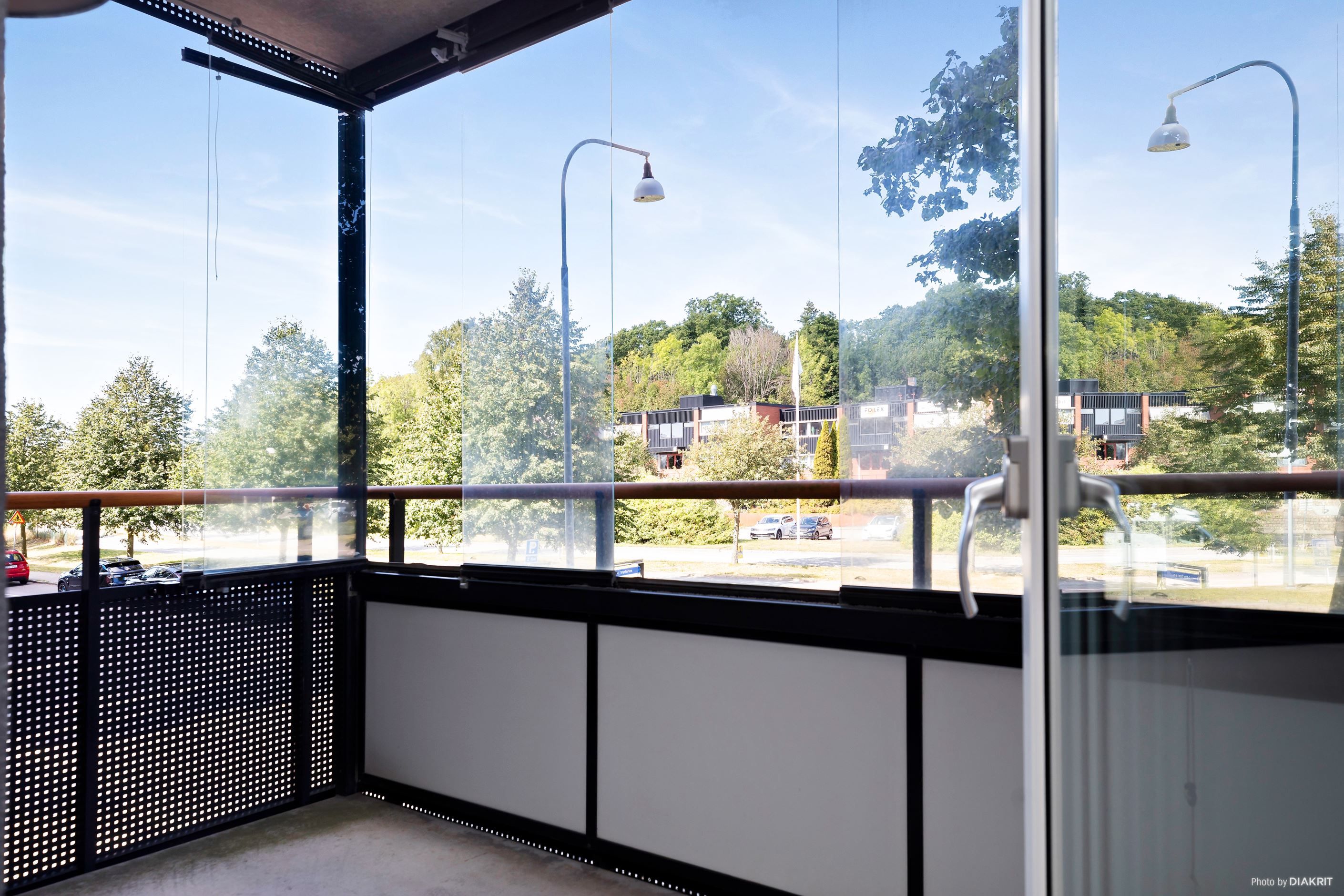 Inglasad balkong på Styrfarten 2A