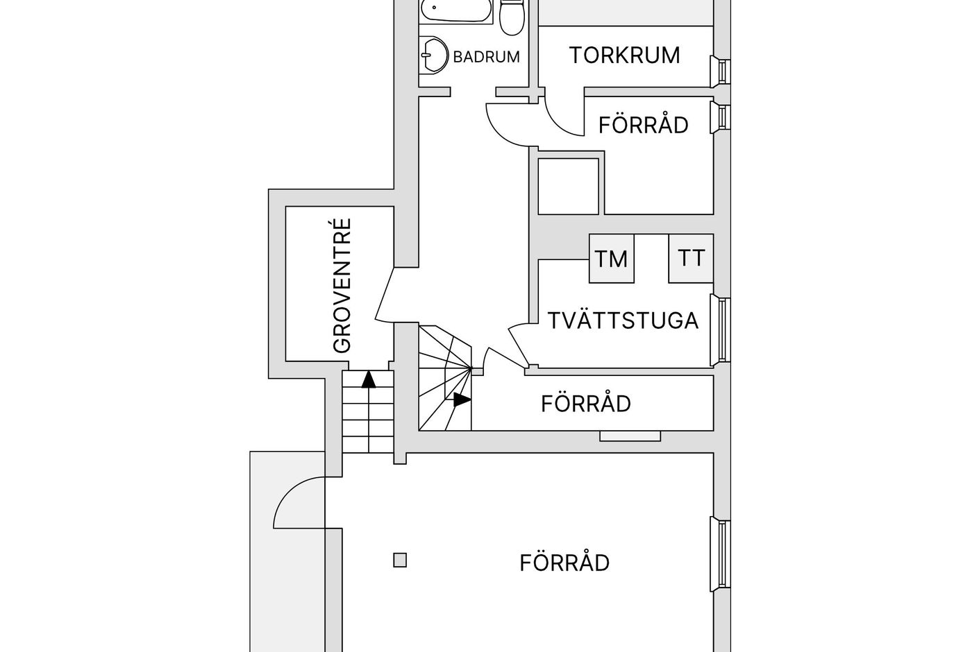 Källarplan