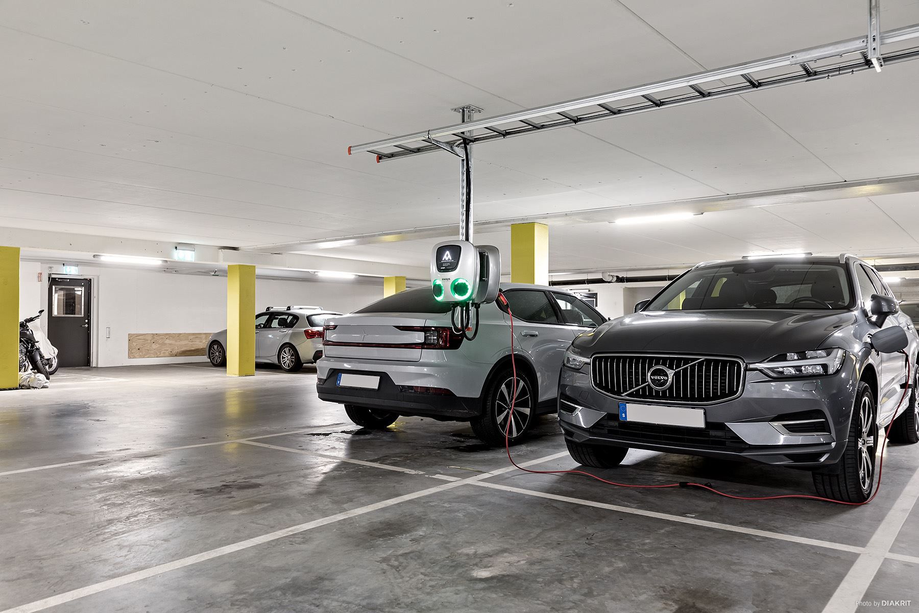 Föreningen har många laddplatser.