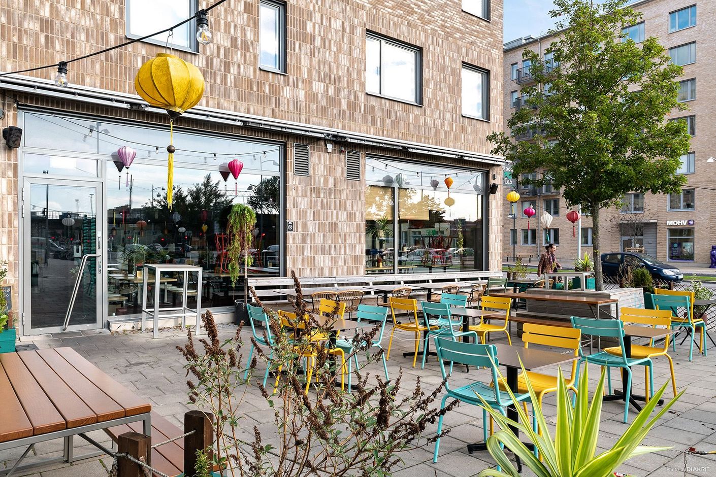 Restaurang i området
