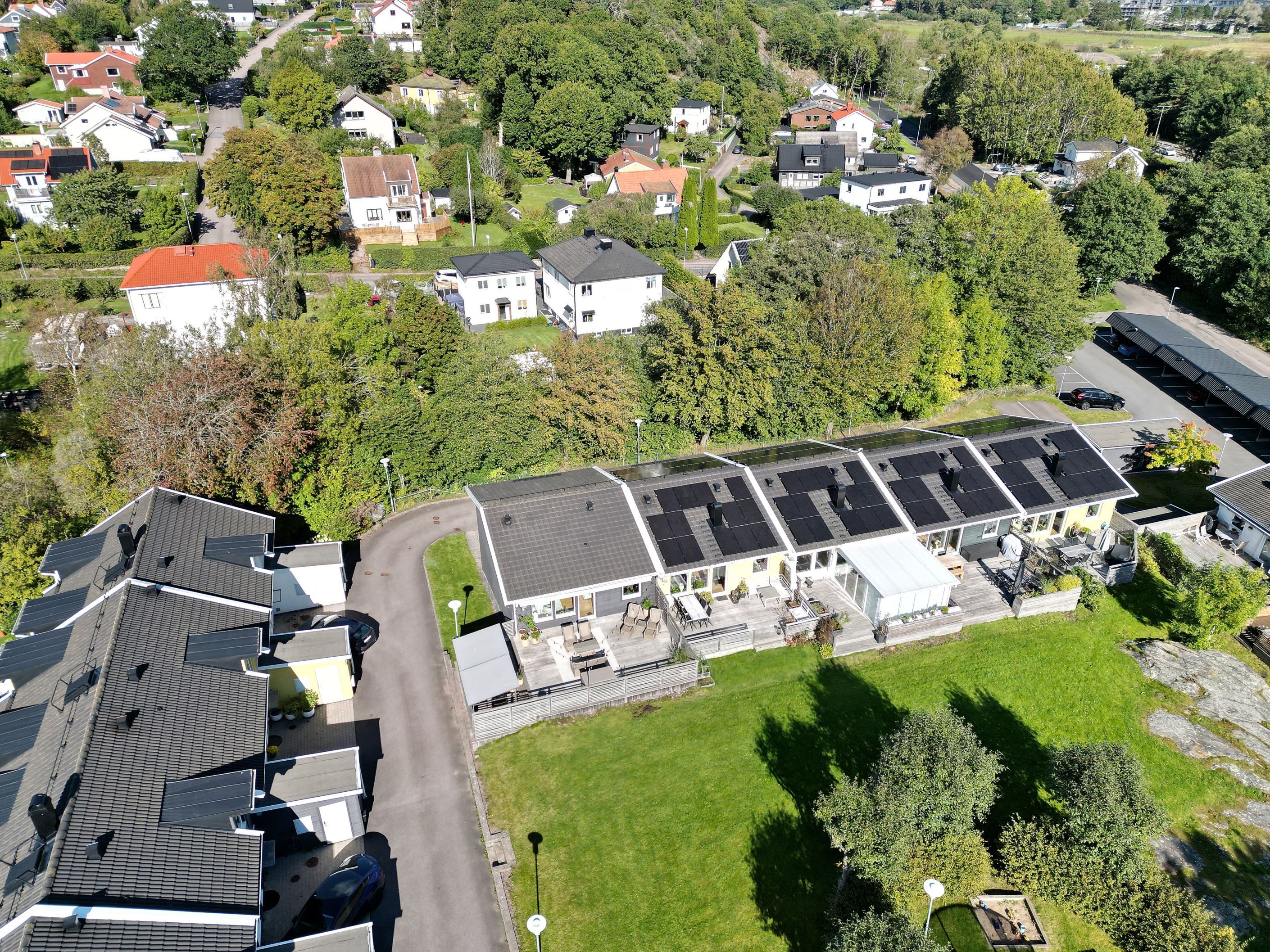 Gavelläge med sol hela dagen