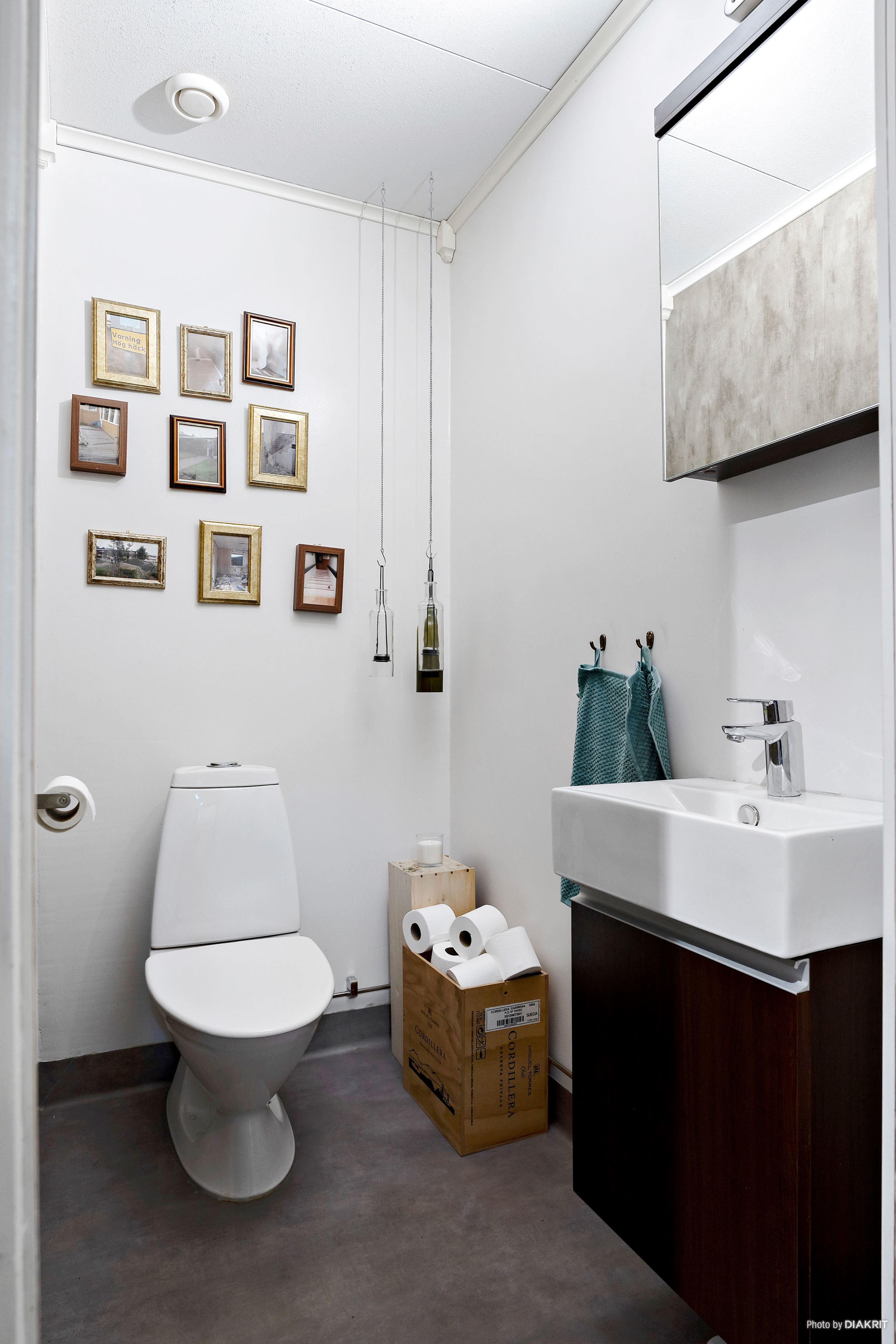 Toalett på entréplan