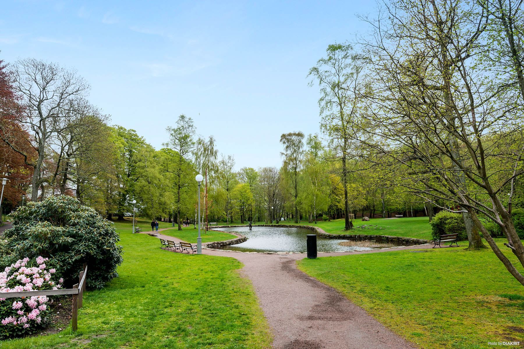 Keillers park ligger ett stenkast bort