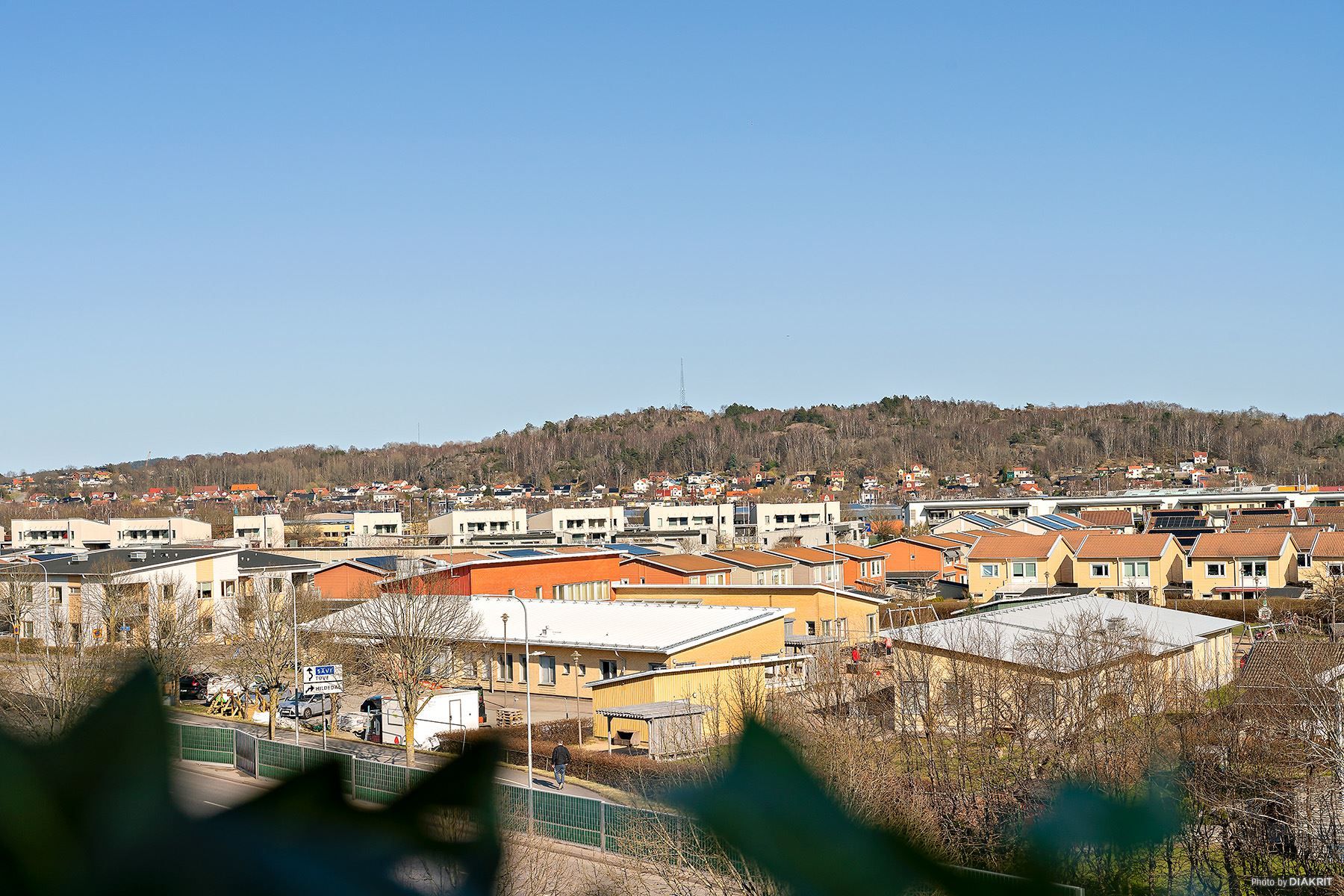Utsikt från balkong