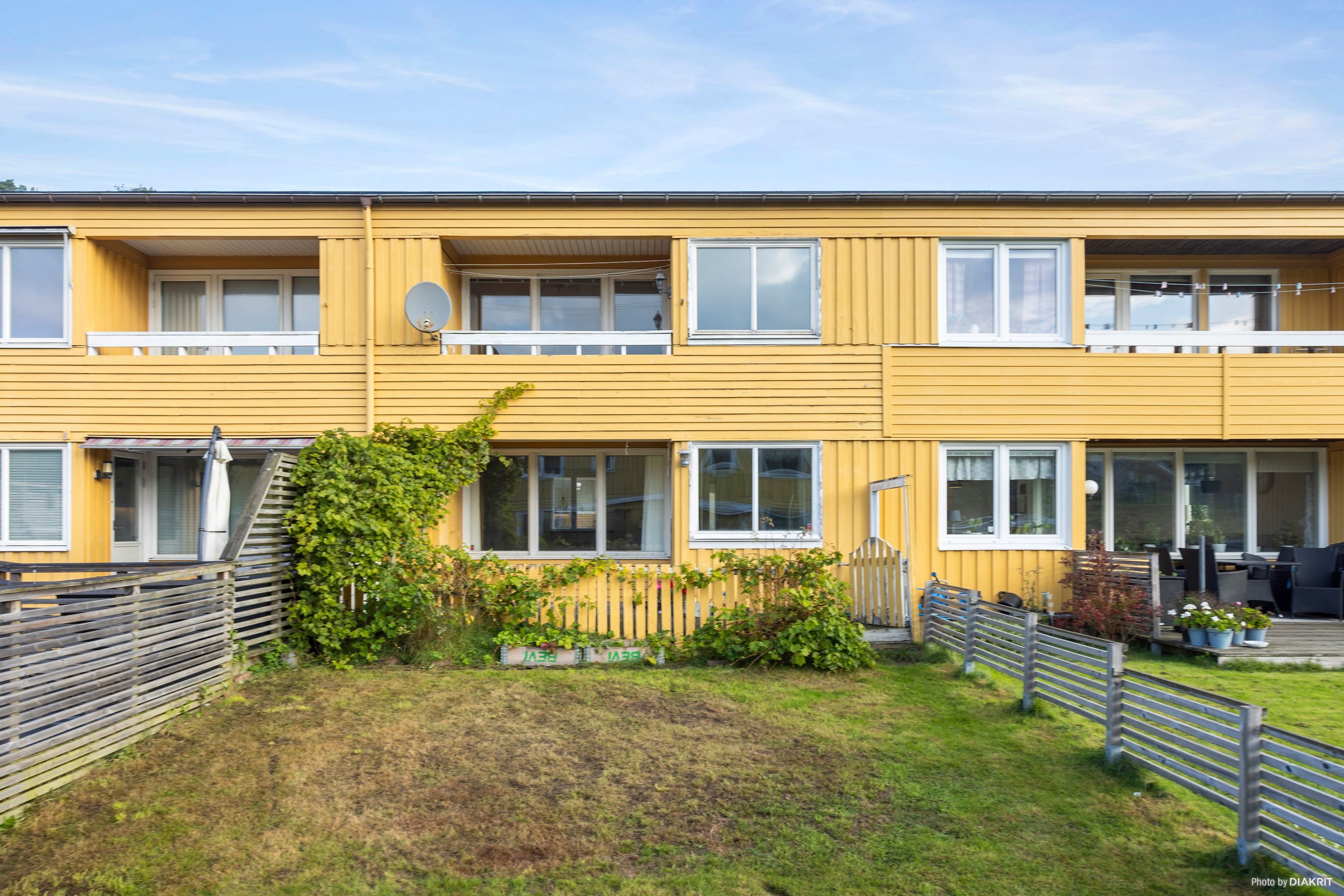 Trevligt radhus med uteplats i söder!
