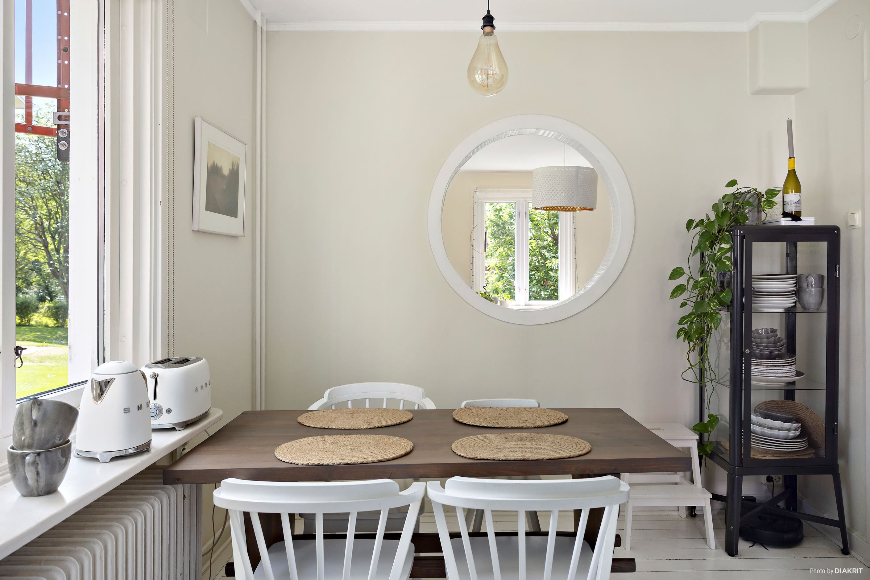 Plats för matbord i köket
