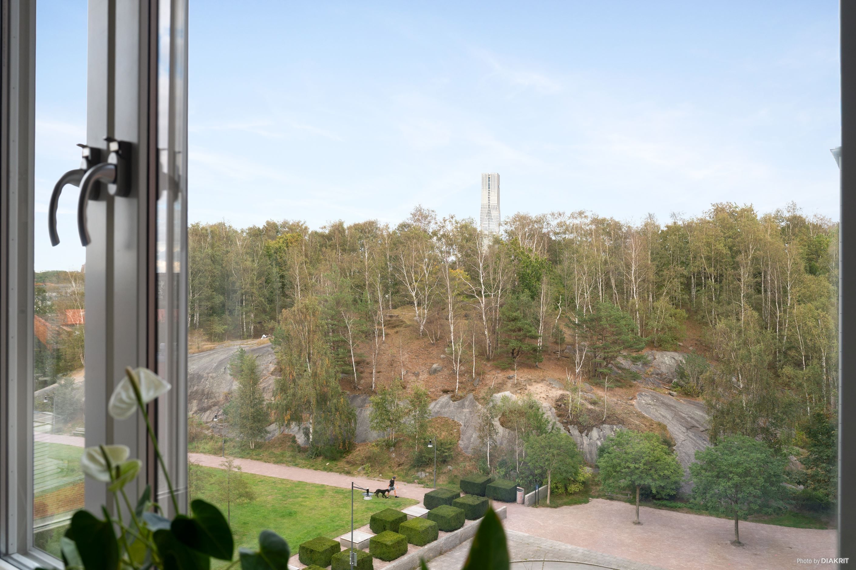 Även Sörhallsberget och Karlatornet är utsikt