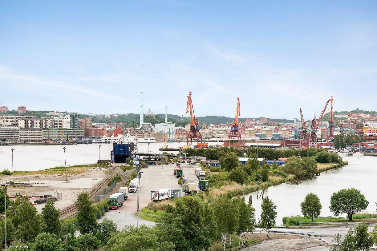 Utsikt mot stan
