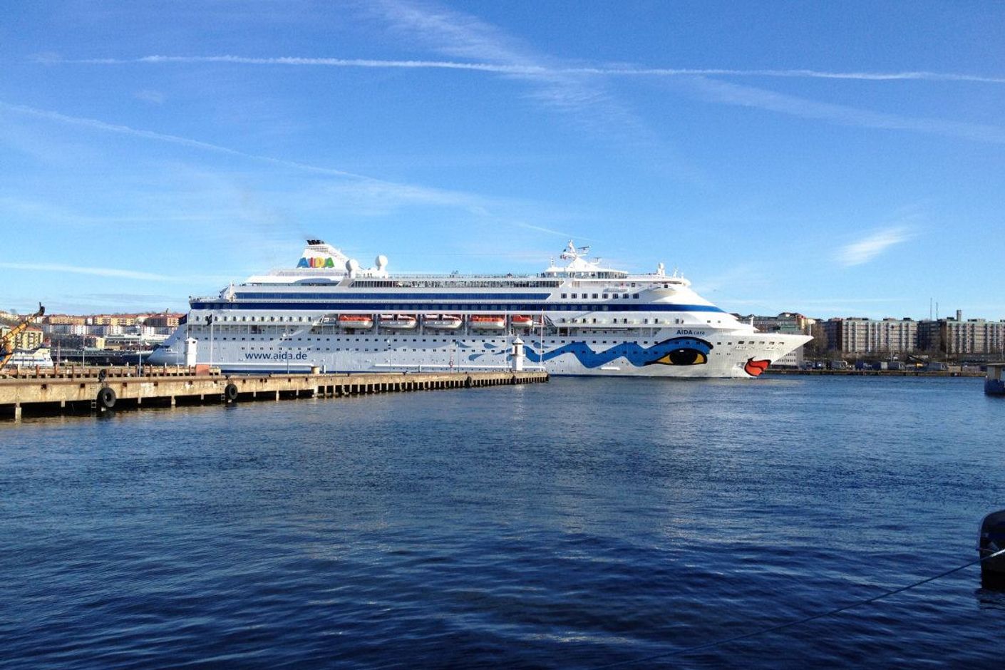 Kryssningsfartyg på besök