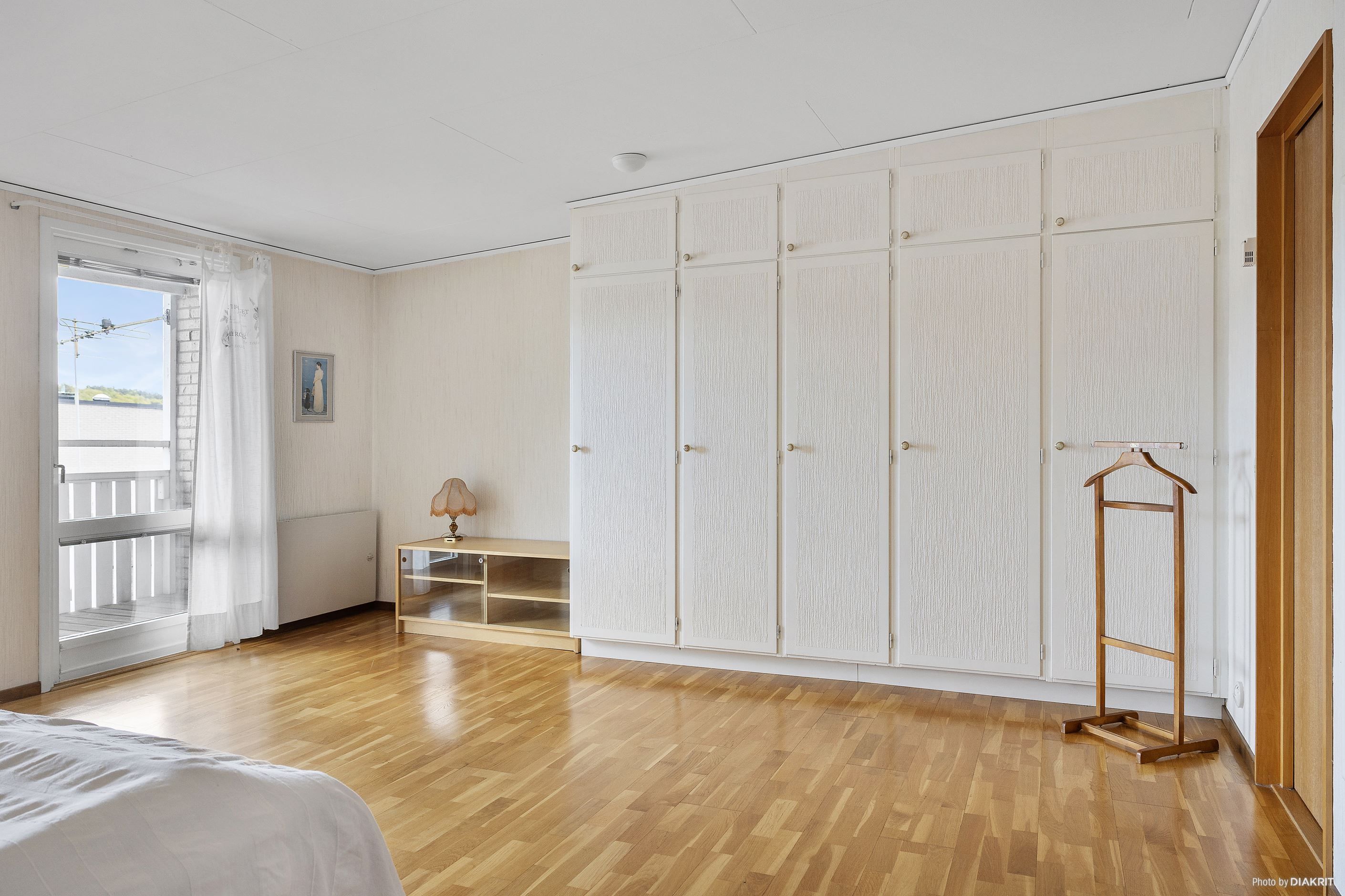 Här kan delas av och skapas två sovrum vid behov