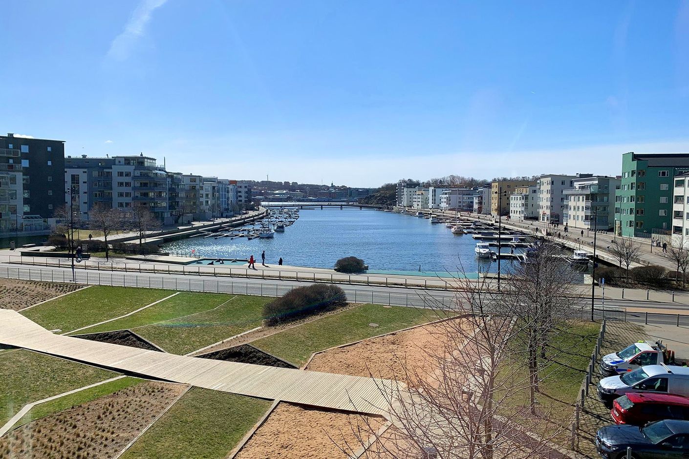 Utsikt från balkongen