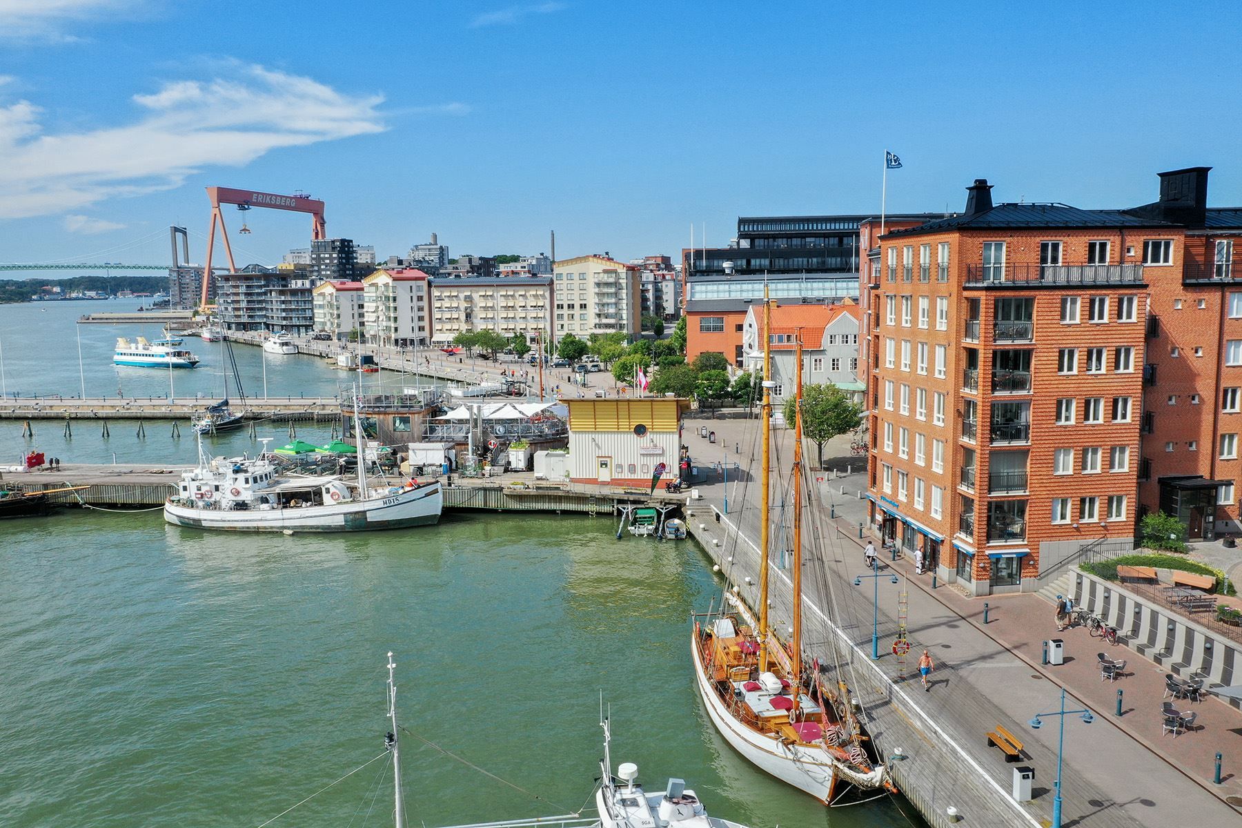 Harmoni för själen att promenera och leva på Eriksberg