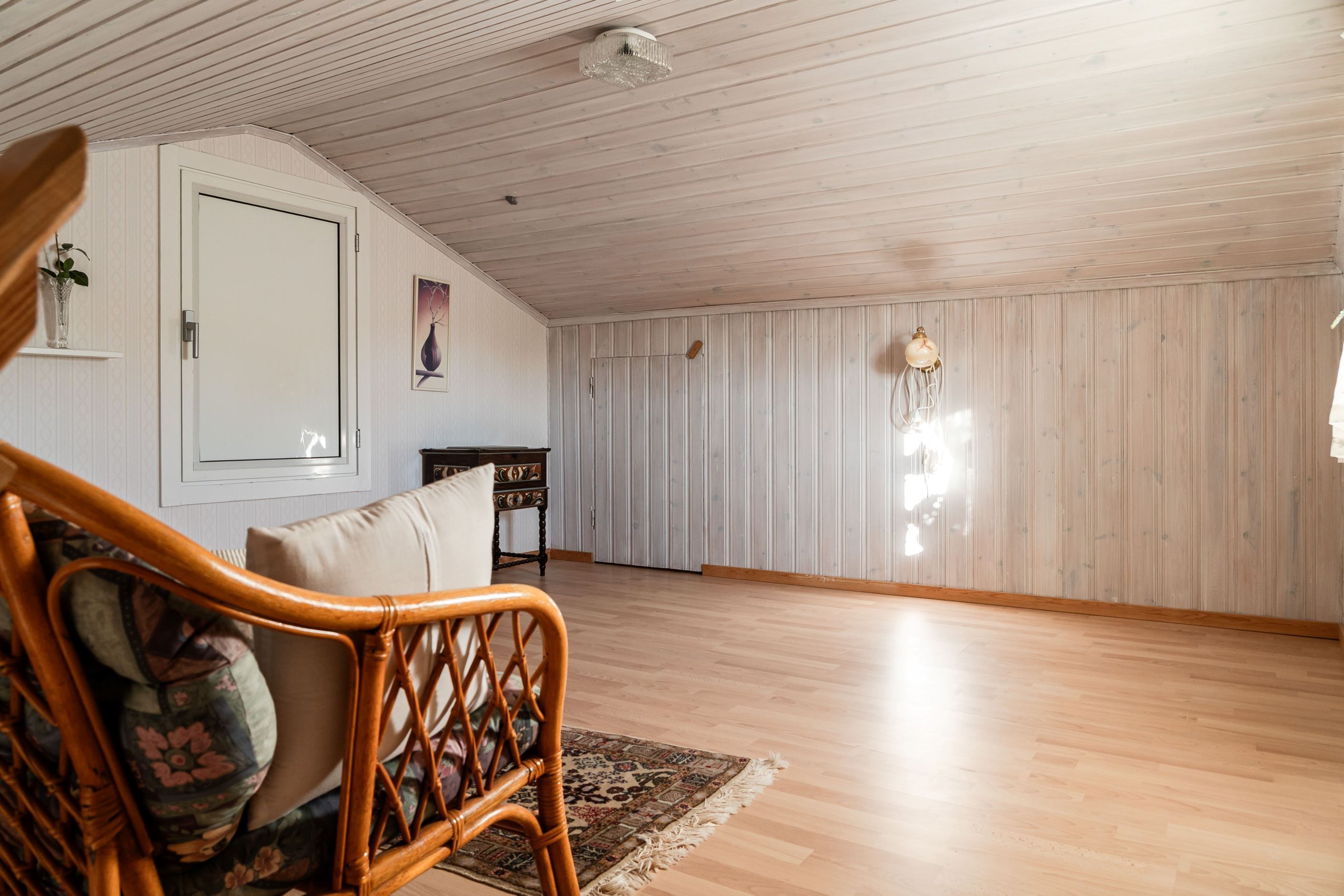 Loft ovanför garage