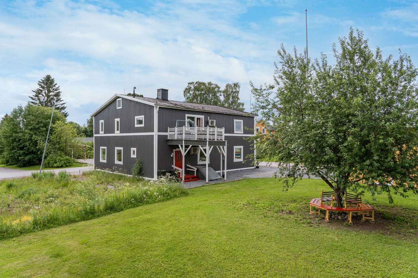 Entré till övre plan
