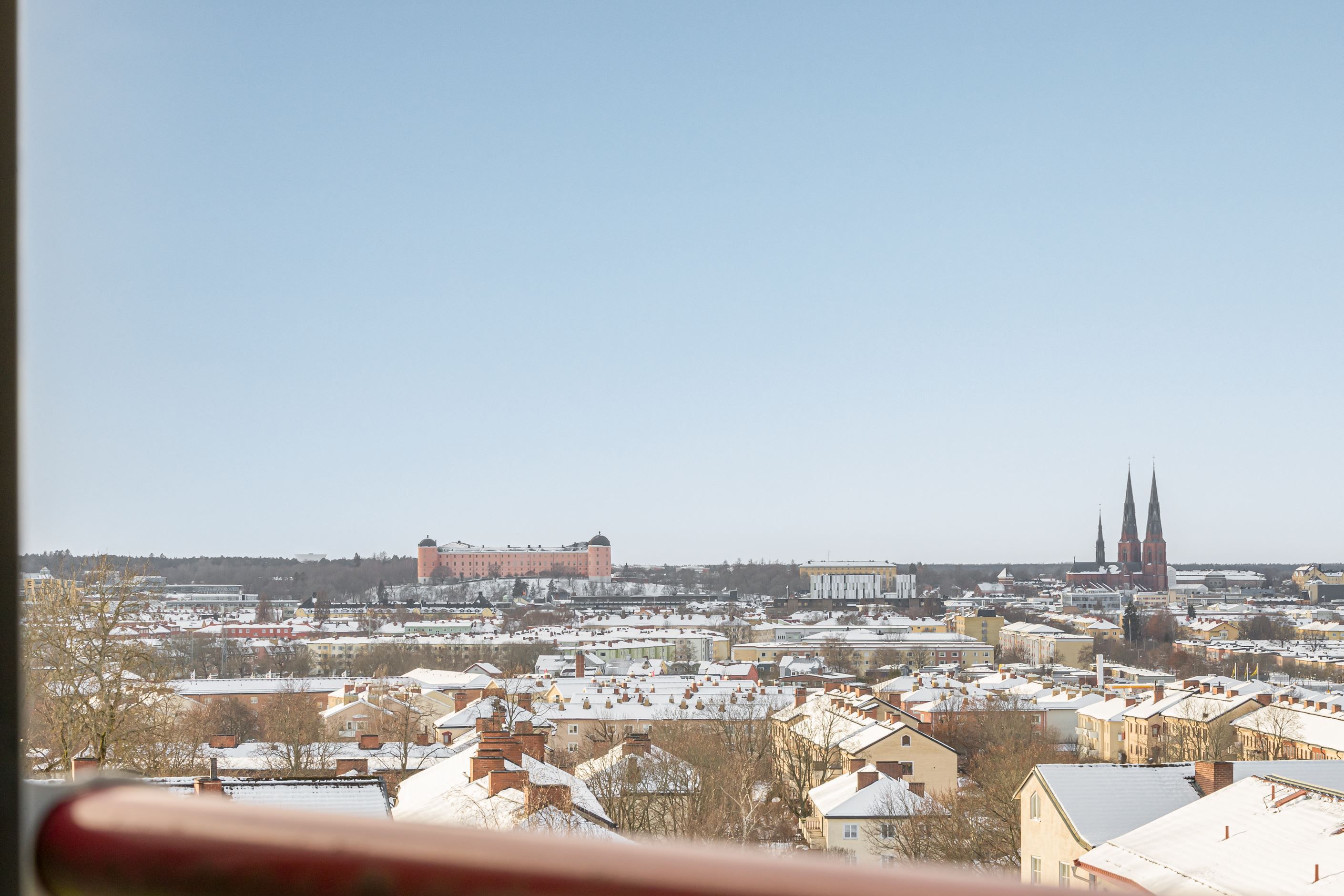 Utsikt från balkongen