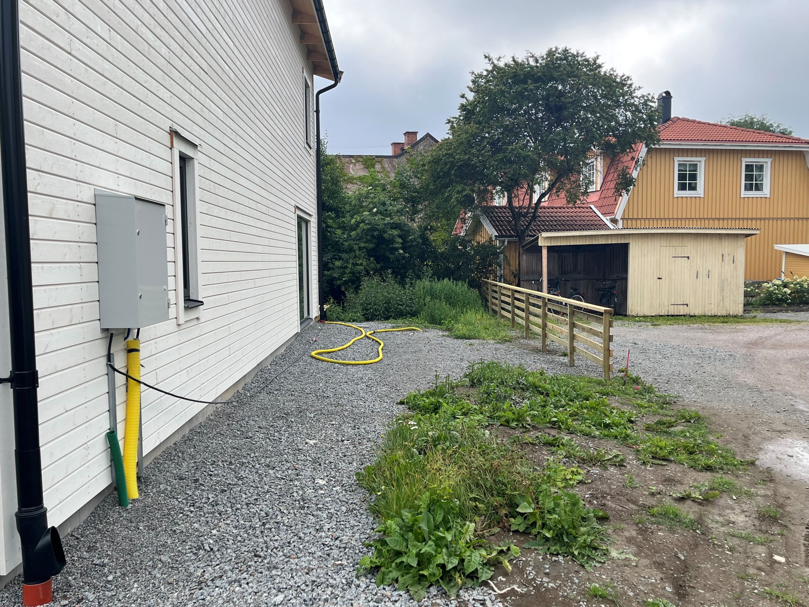 Ytterligare plats för bil