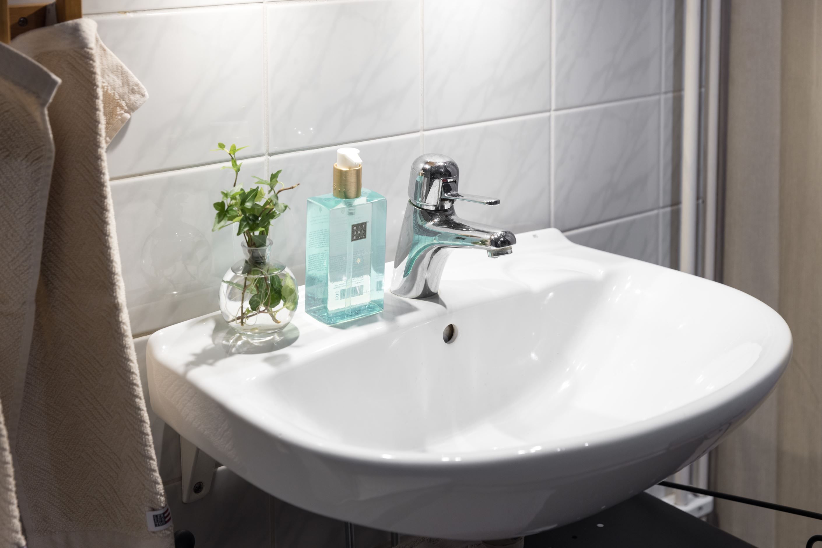 Badrum och tvättrum.