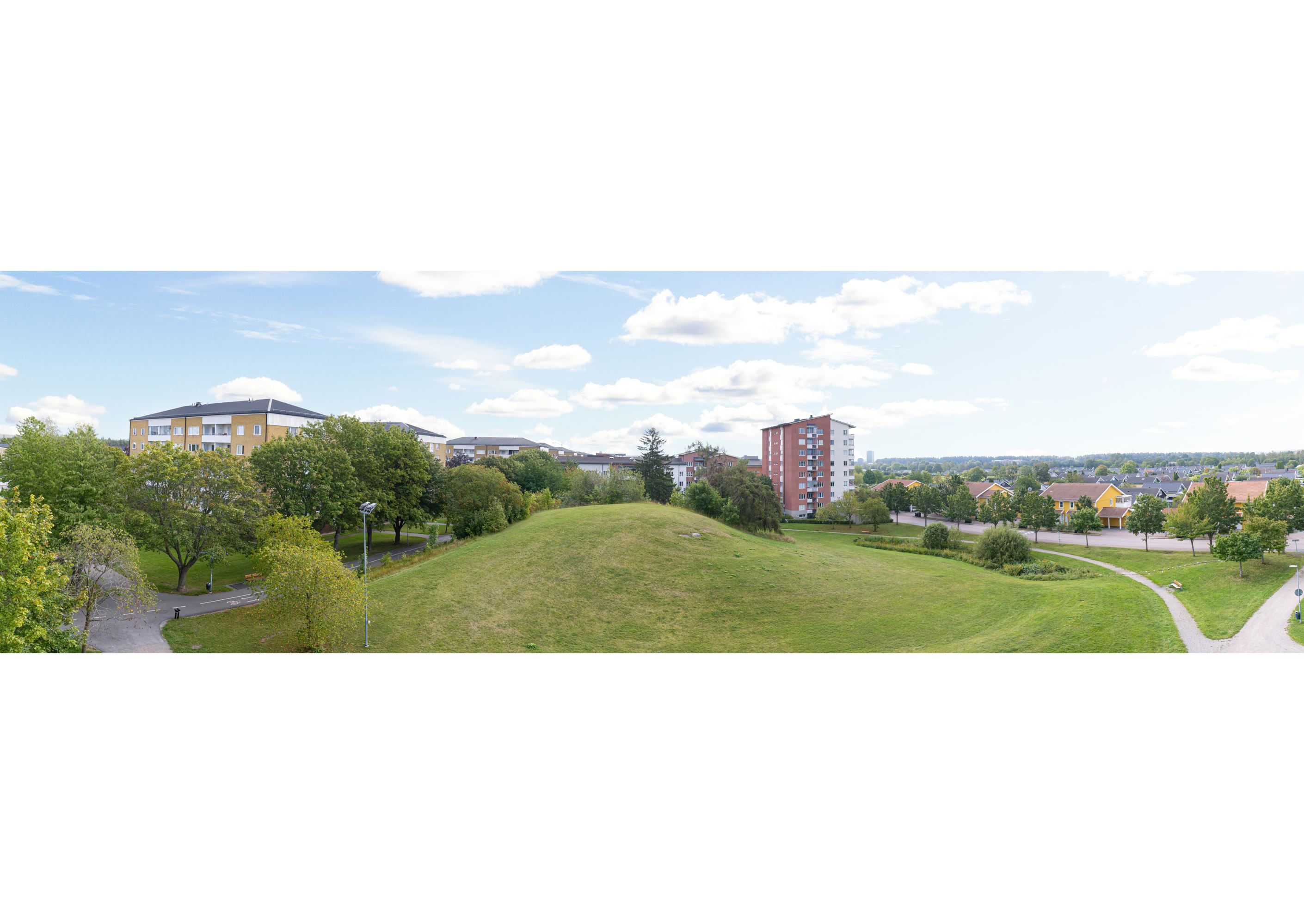 Bild på området från tidigare försäljning