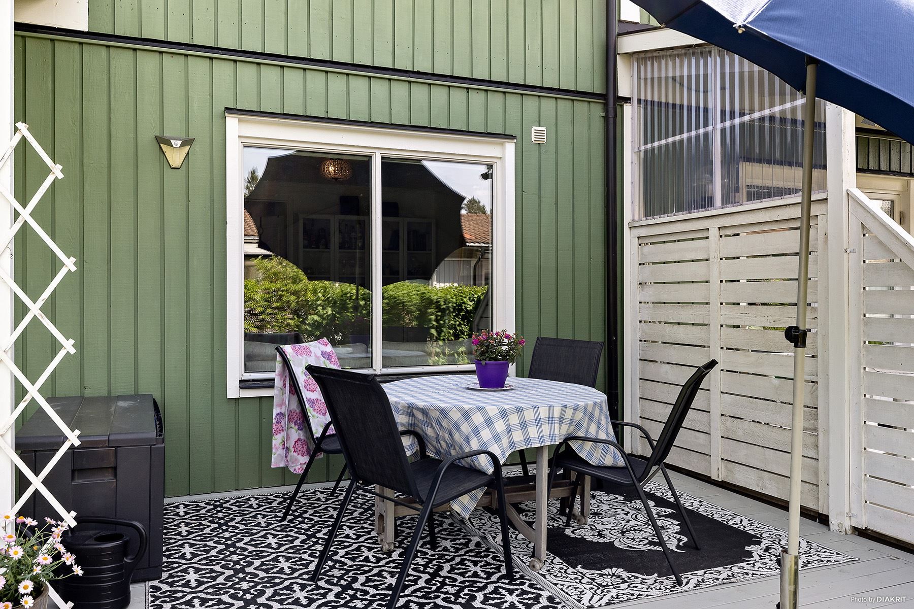 Uteplats/altan baksida